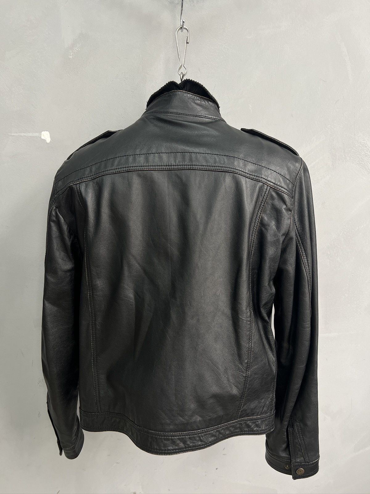 Ann Demeulemeester Ann Demeulemeester style leather cropped gothic style jacket Size US M / EU 48-50 / 2 - 5 Thumbnail