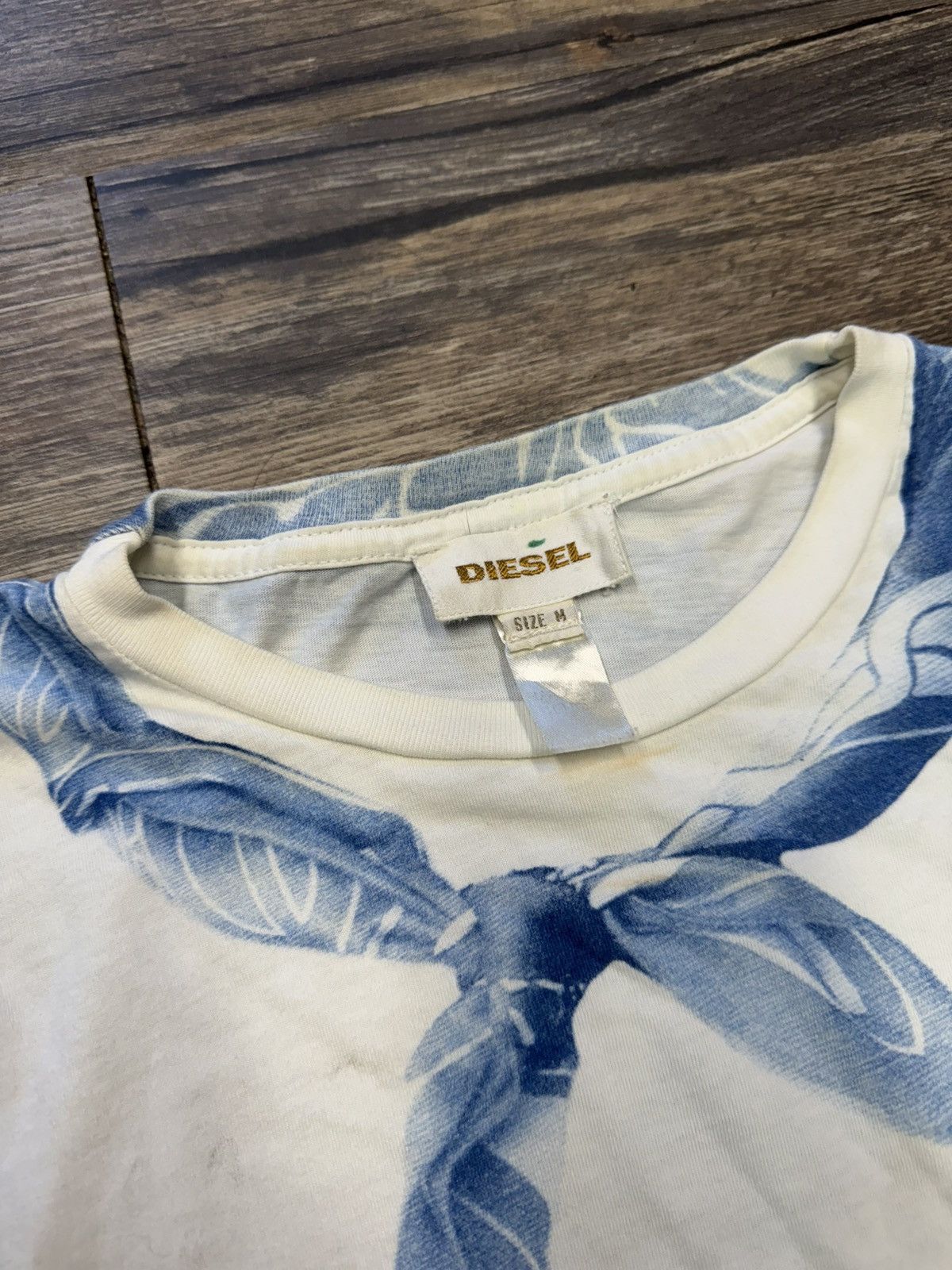 Diesel 00’s DIESEL SUSPENDER BANDANA TEE Size US M / EU 48-50 / 2 - 3 Thumbnail