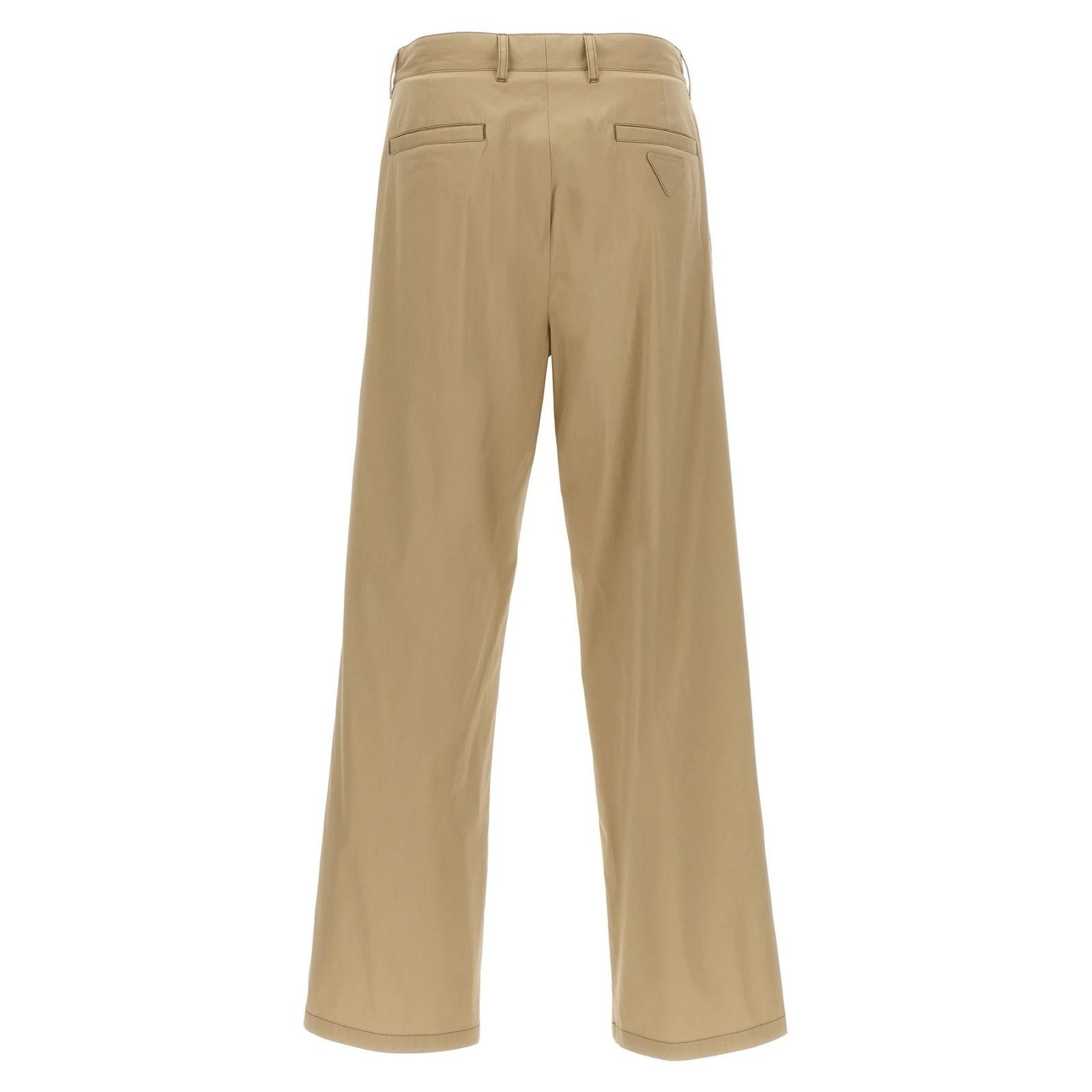 Prada PRADA Beige Poplin Pants New & Authentic (Men's size:US 36;) Size US 36 / EU 52 - 2 Thumbnail