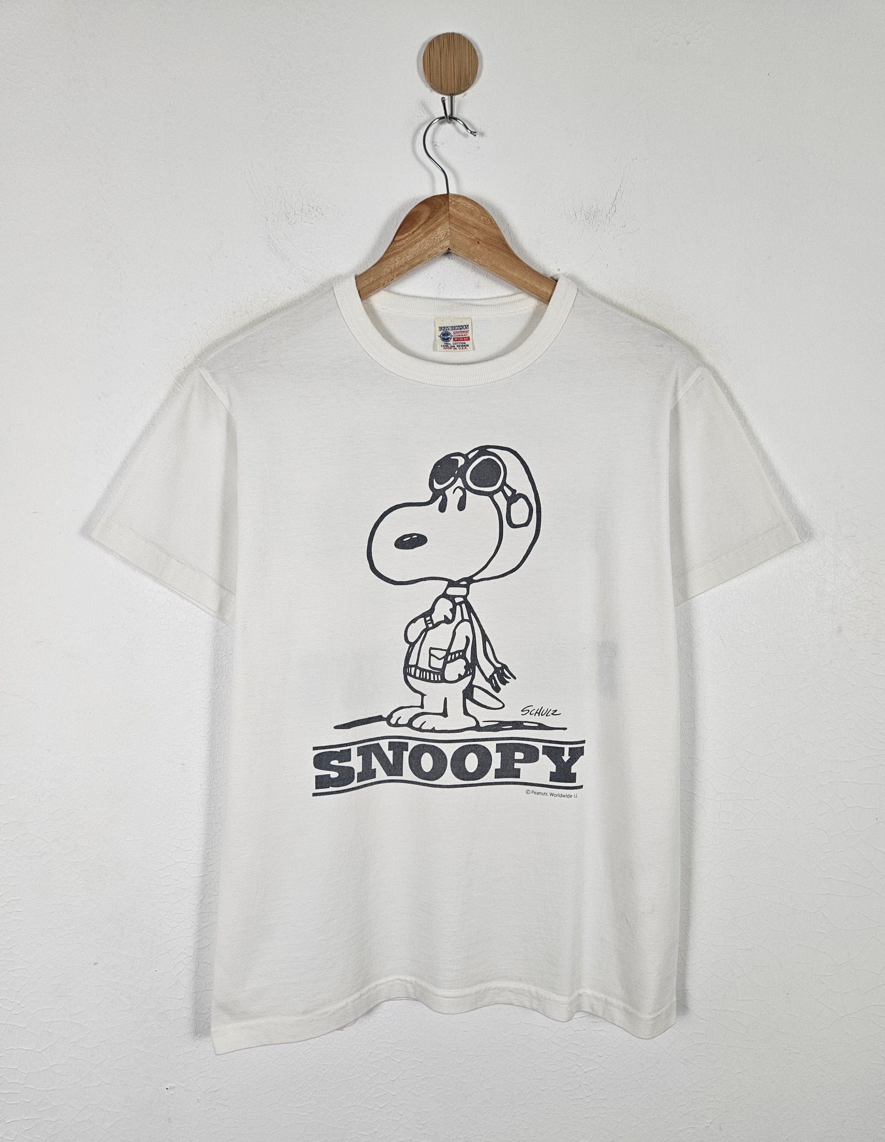 BUZZ RICKSON ×peanuts US AIR FORCE The New Peanuts x Buzz Rickson's Tees Slap