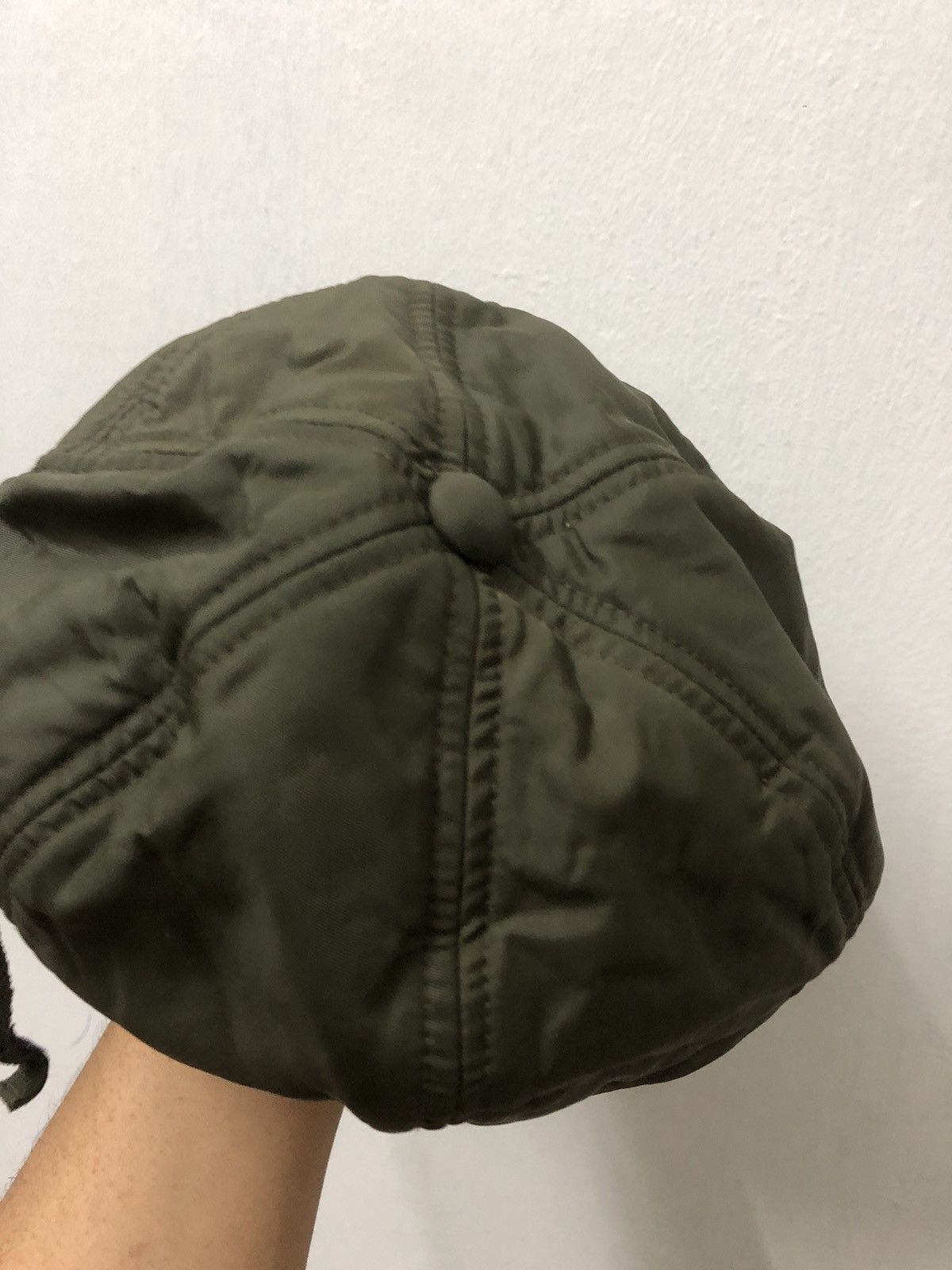 If Six Was Nine × Japanese Brand × Le Grande Bleu (L.G.B.) Sugai Ori Fur Hat Military Green if six was nine style Size ONE SIZE - 6 Thumbnail