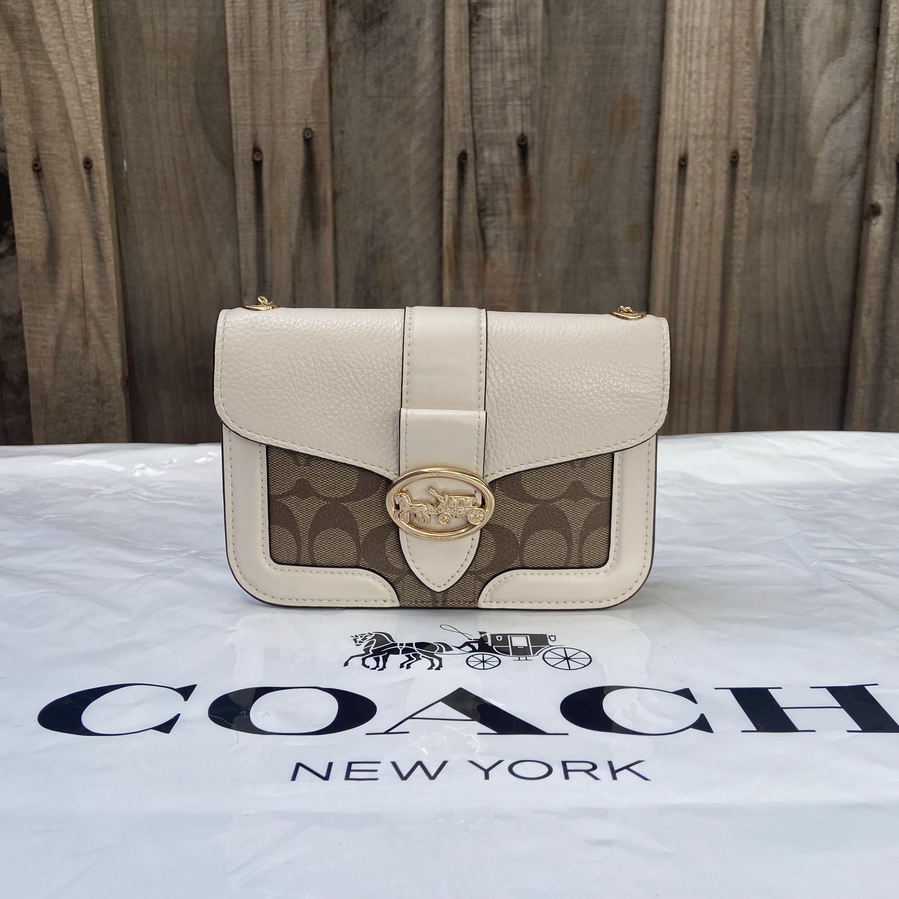 Coach Georgie Crossbody In Signature Canvas