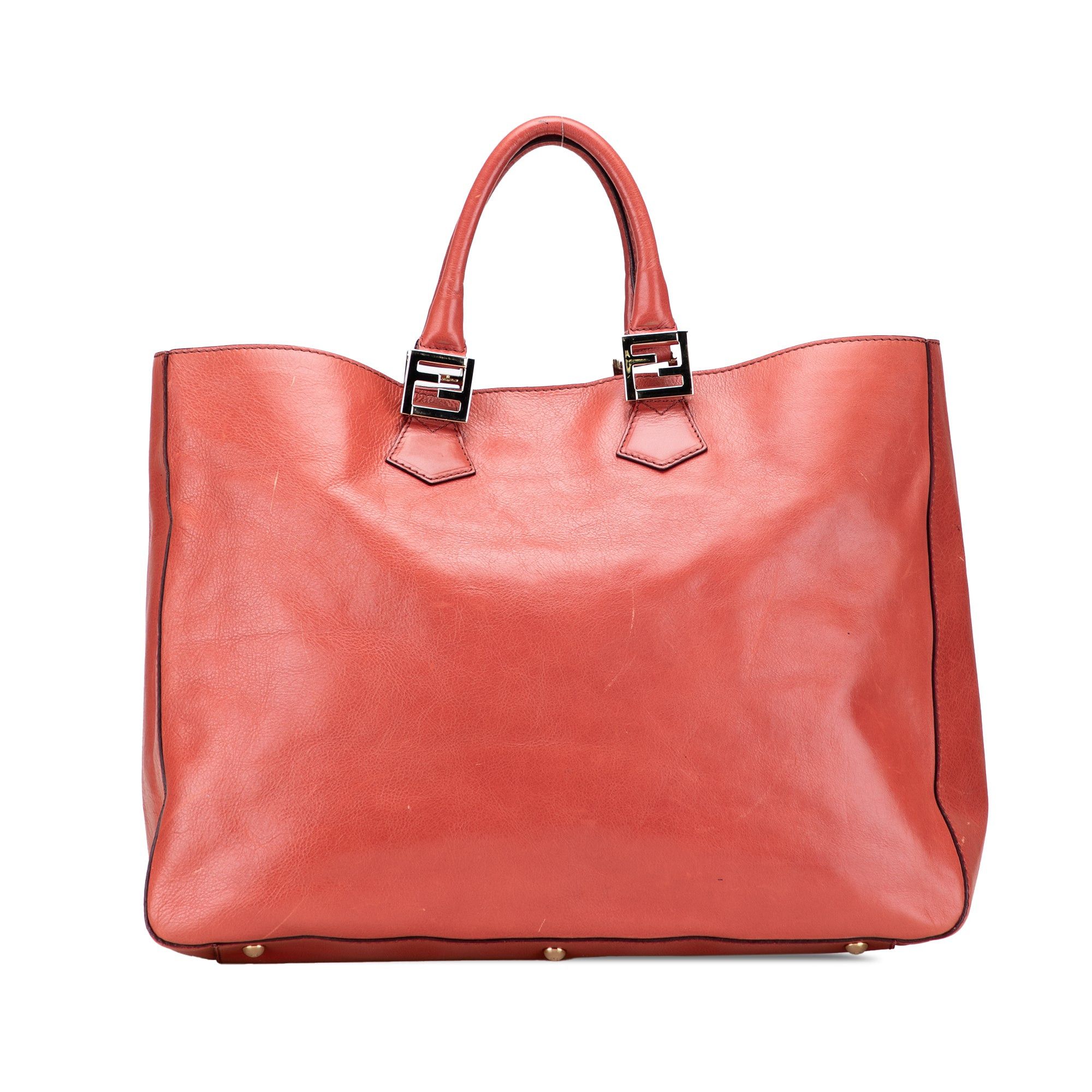 Fendi Large Leather Twins Tote Size ONE SIZE - 1 Thumbnail