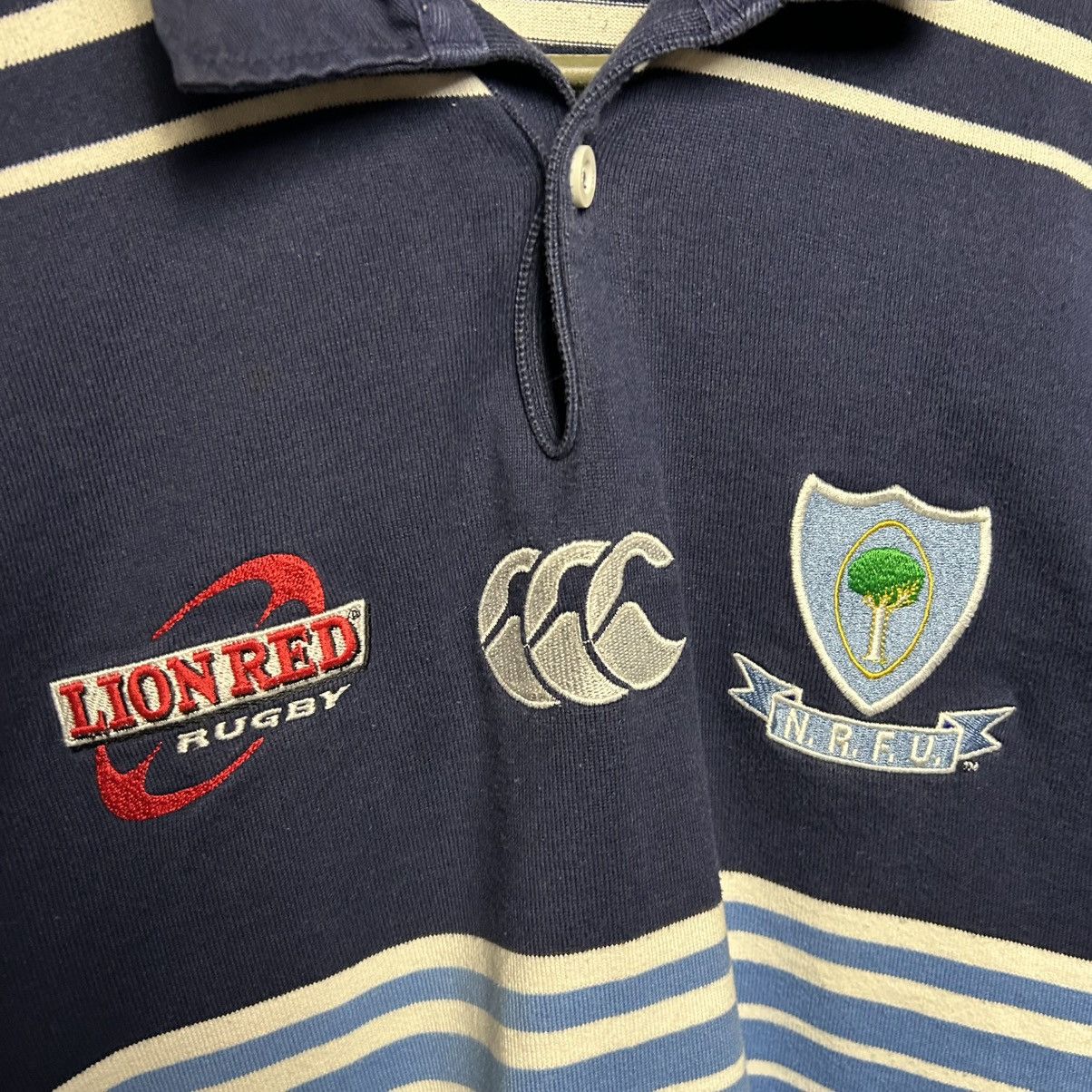 Canterbury of New Zealand Vintage Canterbury Ireland Rugby 1993 Blue Big Logo polo Size US S / EU 44-46 / 1 - 3 Thumbnail