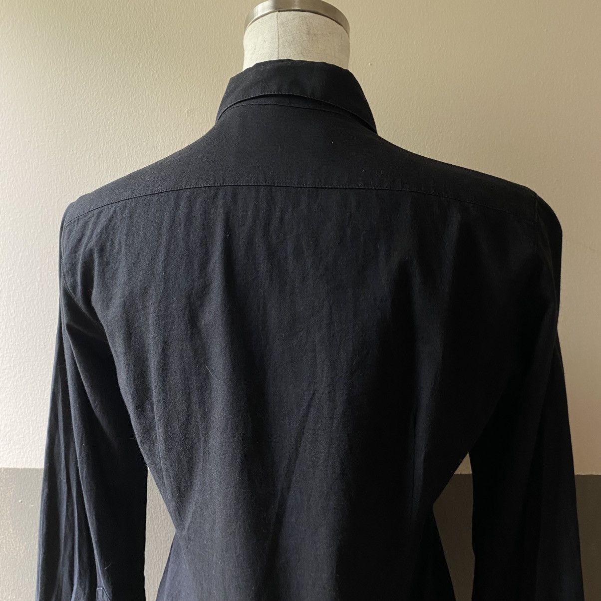 Seditionaries SEXY DYNAMITE Y2K Punk Black Ruffled Long Sleeve Blouse Size S / US 4 / IT 40 - 5 Thumbnail