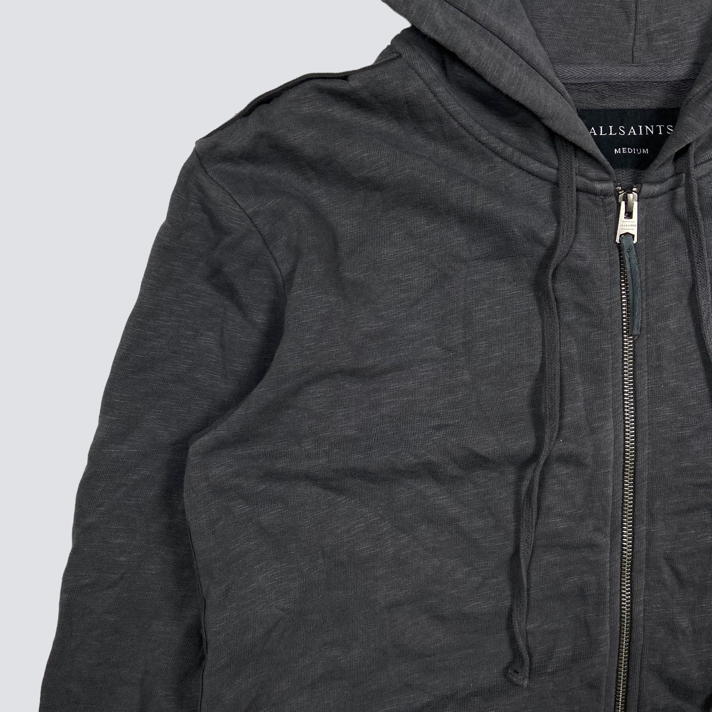 Allsaints ALLSAINTS ARCHIVE OVERSIZED BONDAGE ZIP HOODED JACKET № 1095 Size US M / EU 48-50 / 2 - 6 Thumbnail