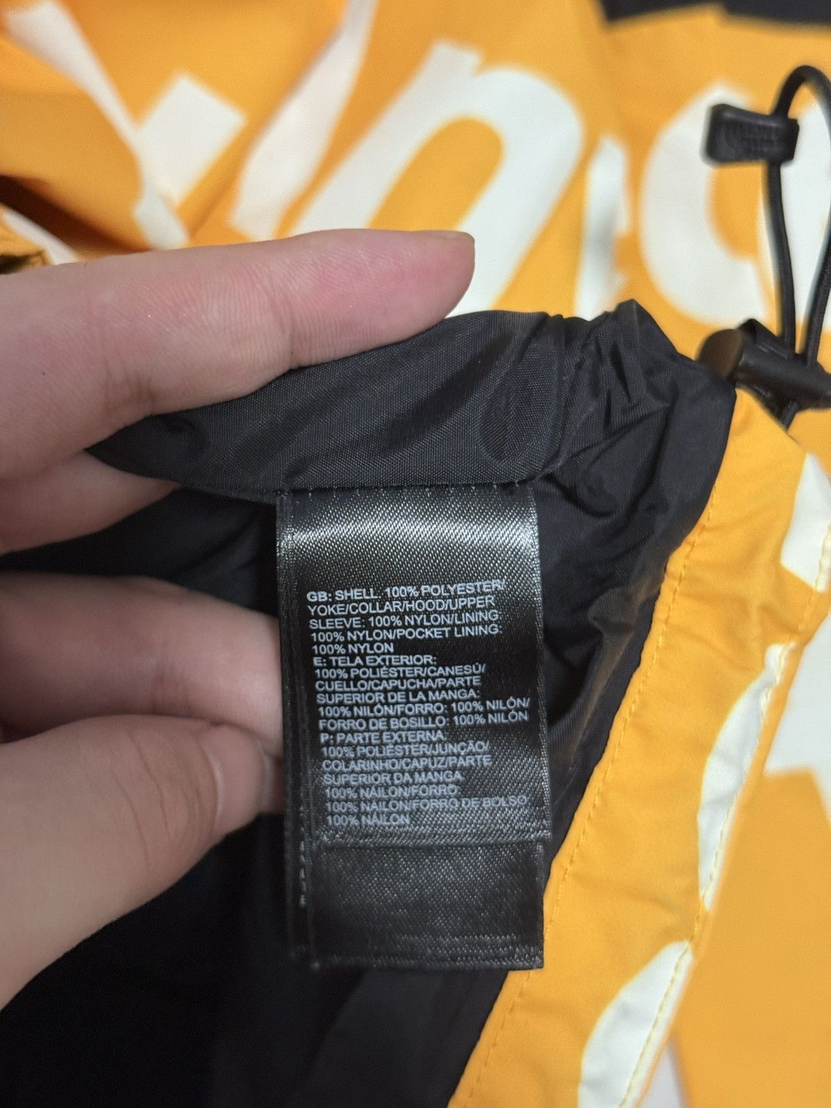 Supreme × The North Face Supreme tnf 15fw yellow bamn pullover by any means jacket Size US L / EU 52-54 / 3 - 7 Thumbnail