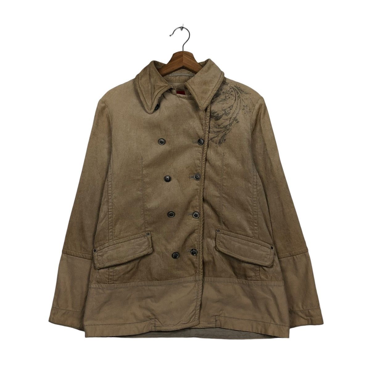 Issey Miyake 🔥VINTAGE CHORE JACKET CORDUROY HEART HAAT ISSEY MIYAKE Size US M / EU 48-50 / 2 - 2 Thumbnail