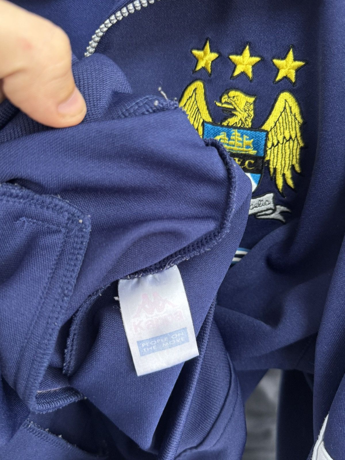 Kappa Manchester City 1997/99 Track Top 1/4 Zip Jacket Kappa sz M Size US M / EU 48-50 / 2 - 4 Thumbnail