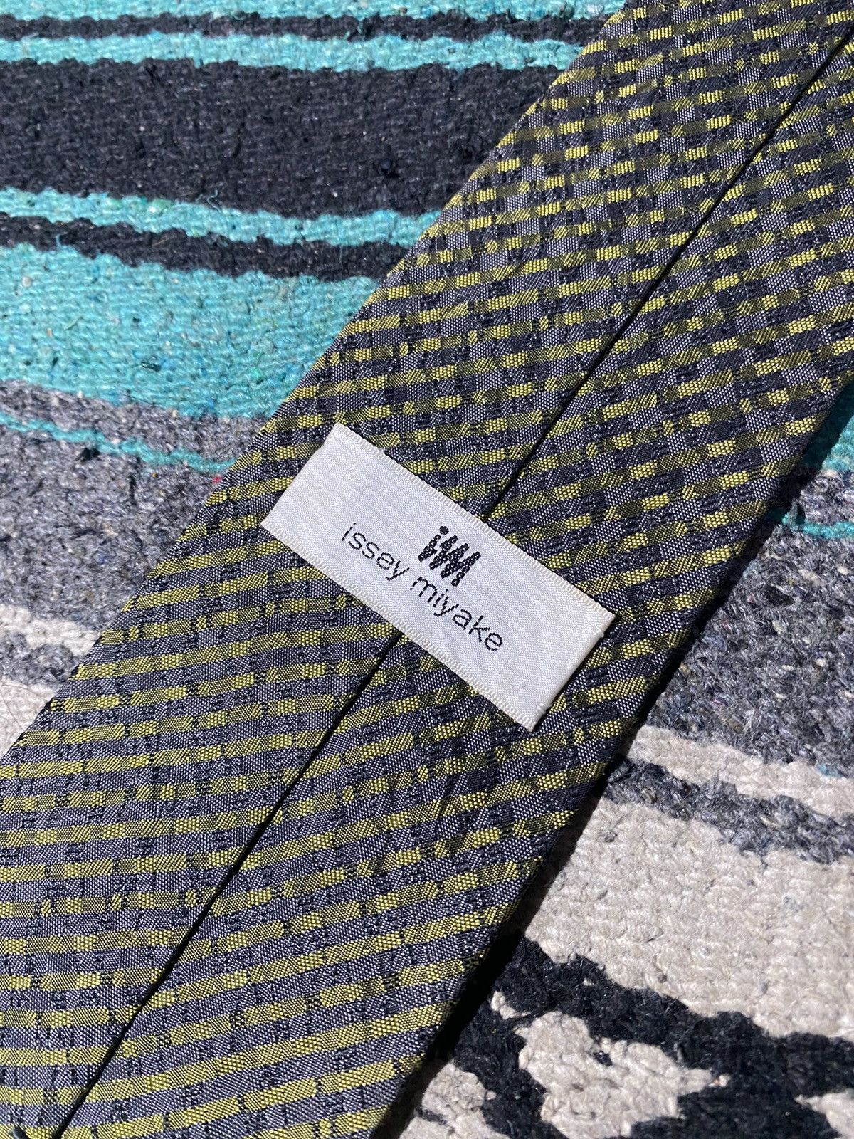 Issey Miyake Issey Miyake Pattern Tie Size ONE SIZE - 2 Thumbnail