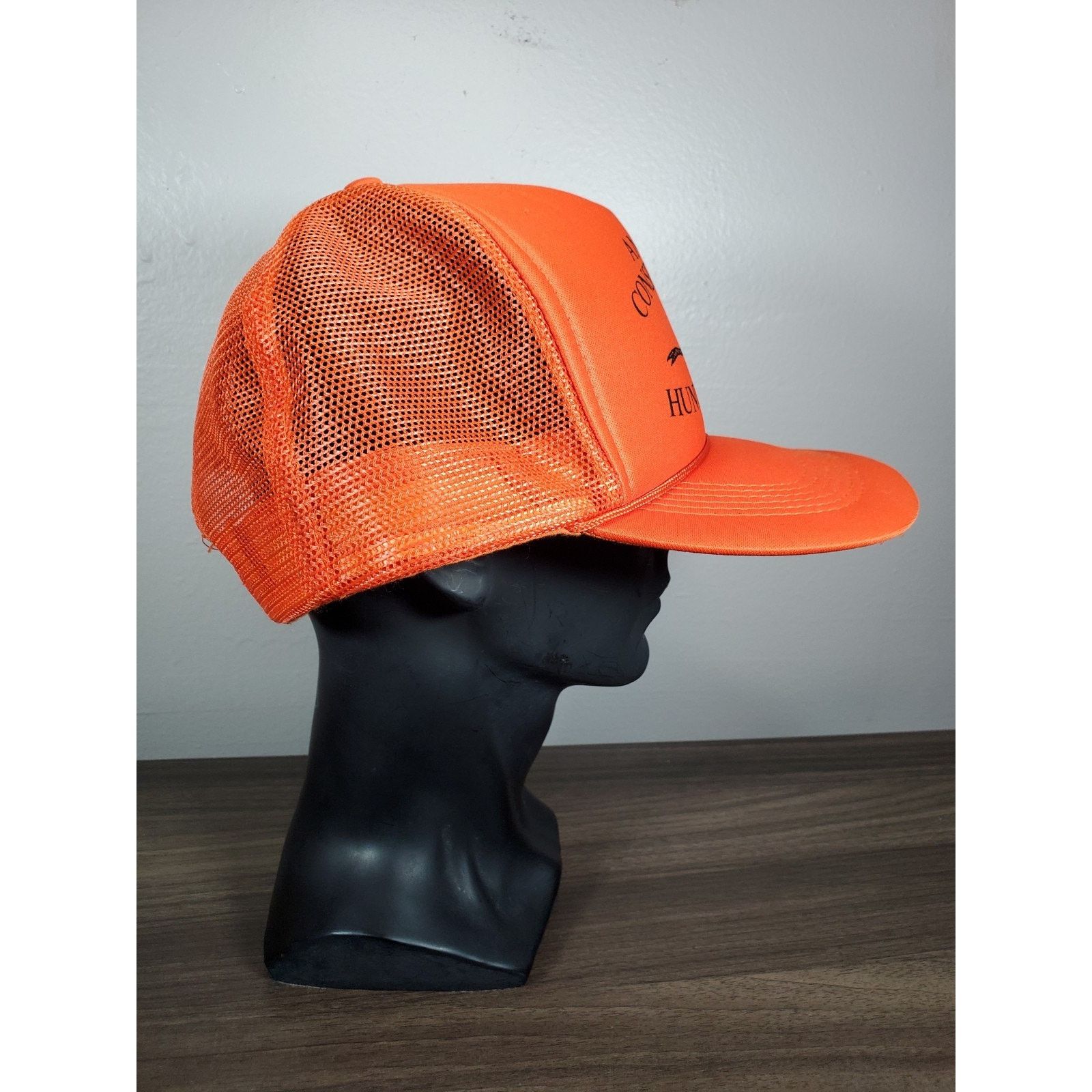 Vintage Angus Conservation Hunting Farm Trucker Hat Snapback Cap Size ONE SIZE - 5 Thumbnail
