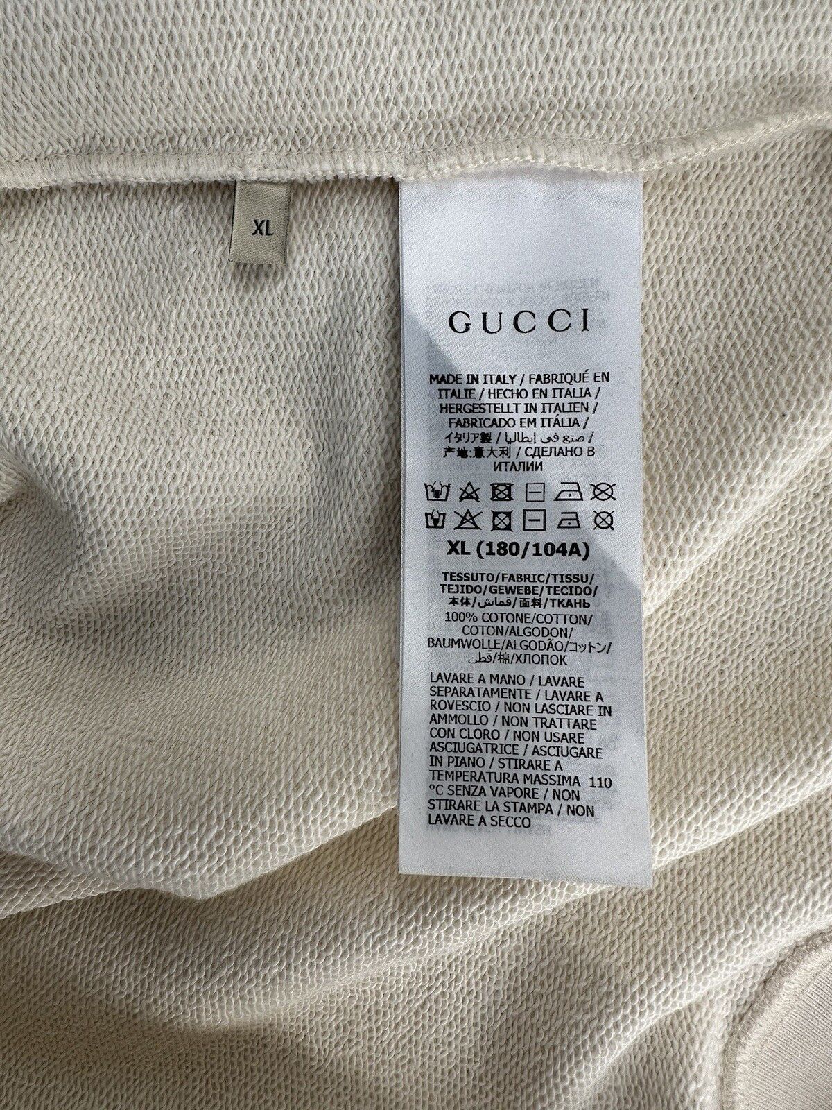Gucci Size-XL New Gucci Men's Sweatshirt Size US L / EU 52-54 / 3 - 6 Thumbnail