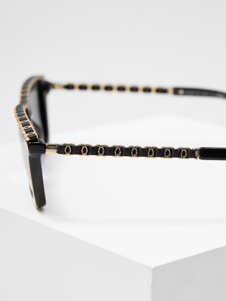 Chanel Chanel 5548-Q Rectangle Sunglasses Size ONE SIZE - 8 Thumbnail