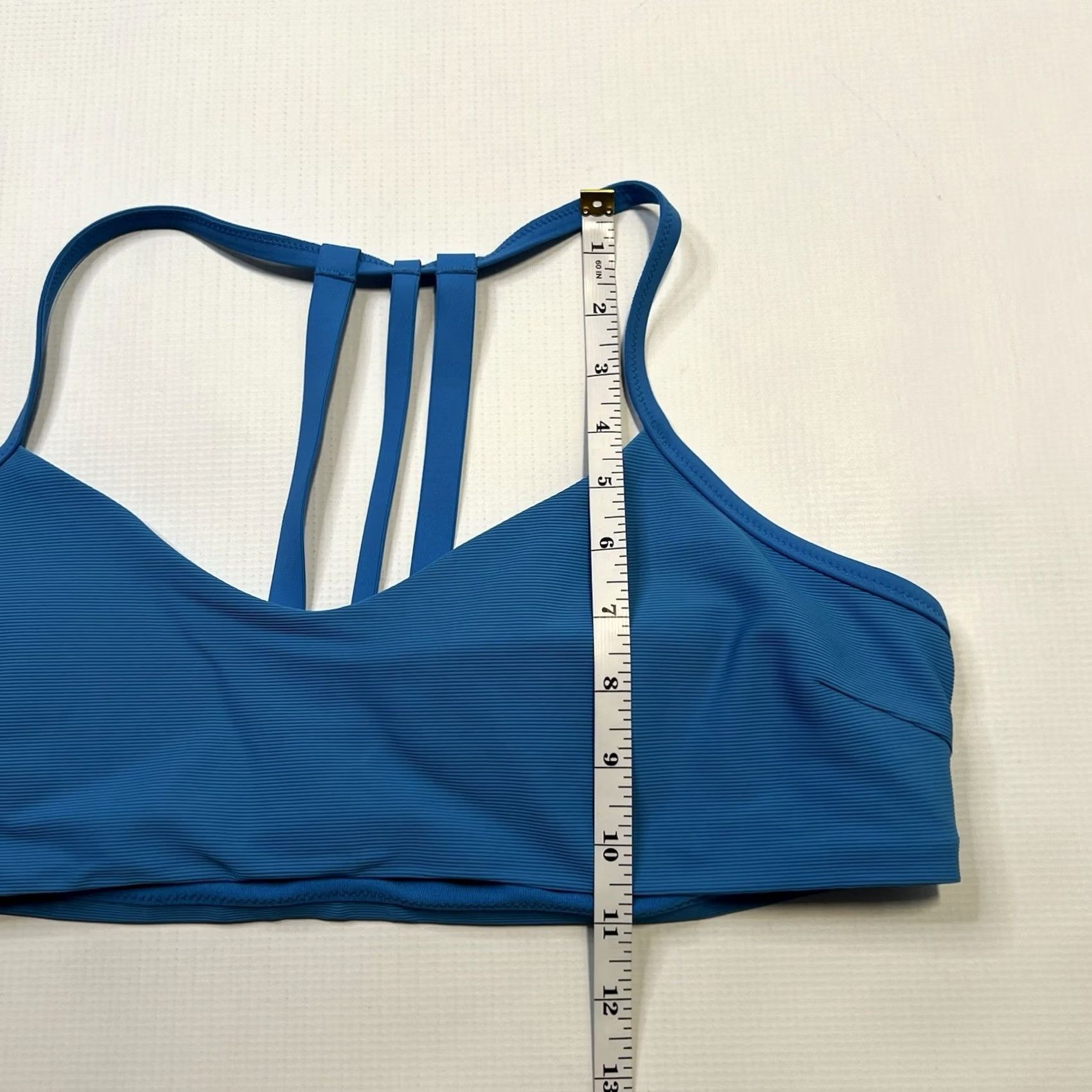 Athleta Athleta Blue Bikini Top T Back Women’s XL A-C Removable Padding Size XL / US 12-14 / IT 48-50 - 5 Thumbnail
