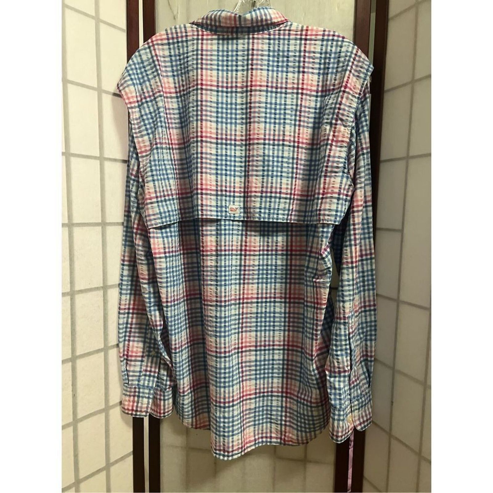 Vineyard Vines Vineyard Vines Men's Gingham Harbor Shirt SIZE M Size US M / EU 48-50 / 2 - 4 Thumbnail