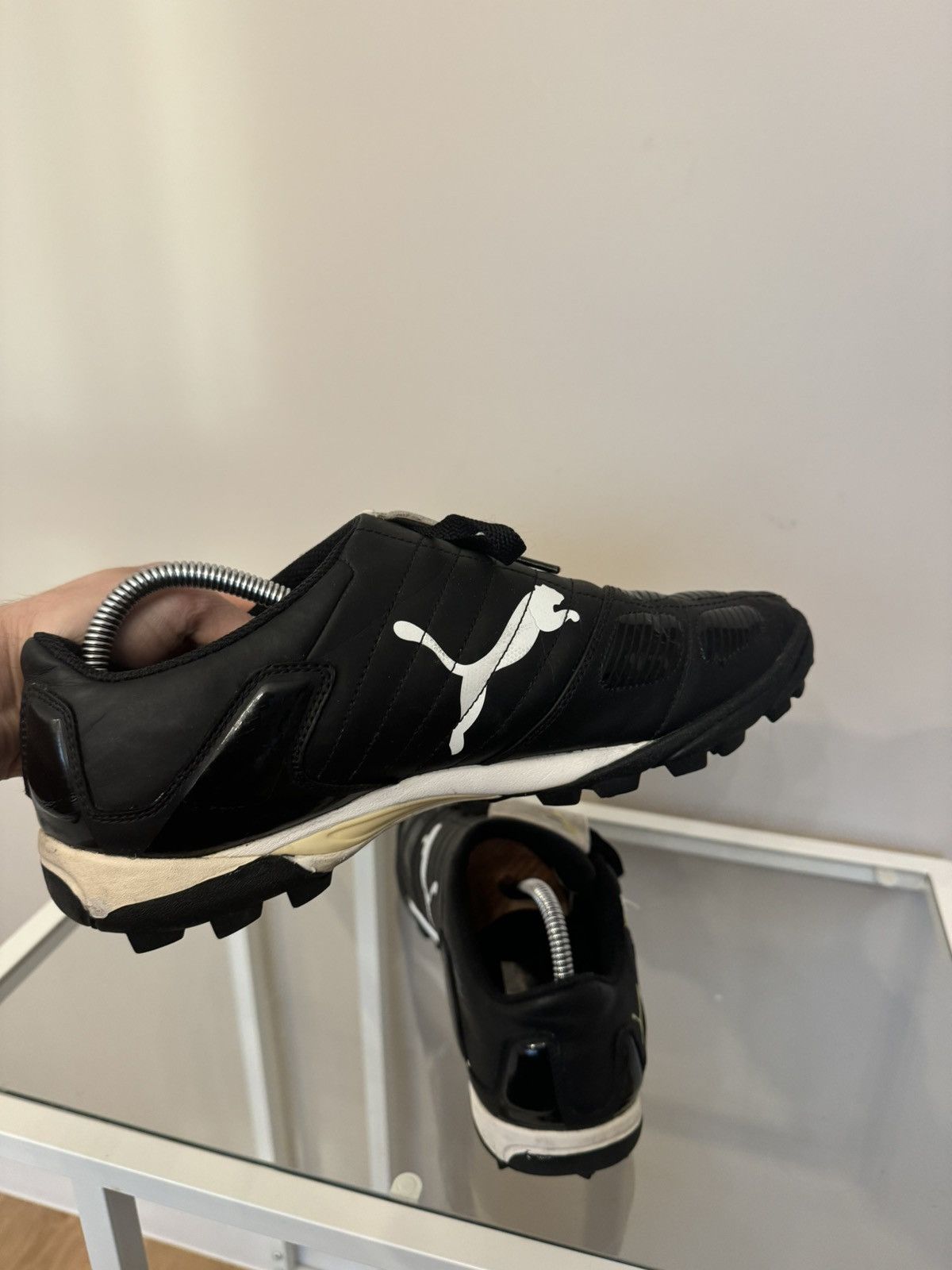 Puma × Vintage Puma black speedcat vintage sneakers 90s y2k 2000s cat Size US 10 / EU 43 - 5 Thumbnail