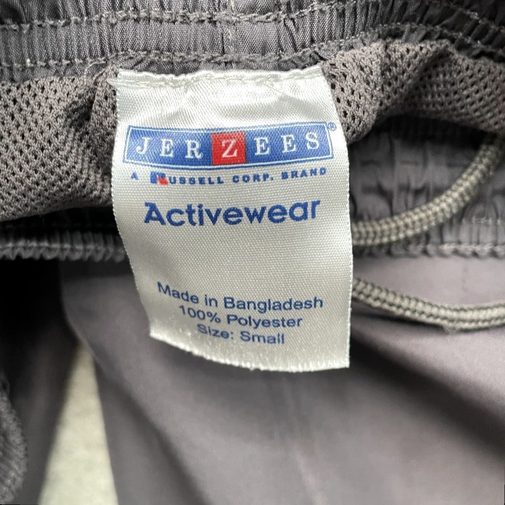 Jerzees VINTAGE Jerzeez Jogger Pants Men's Small Gray Training Athleisure Windbreaker Size US 29 - 7 Thumbnail