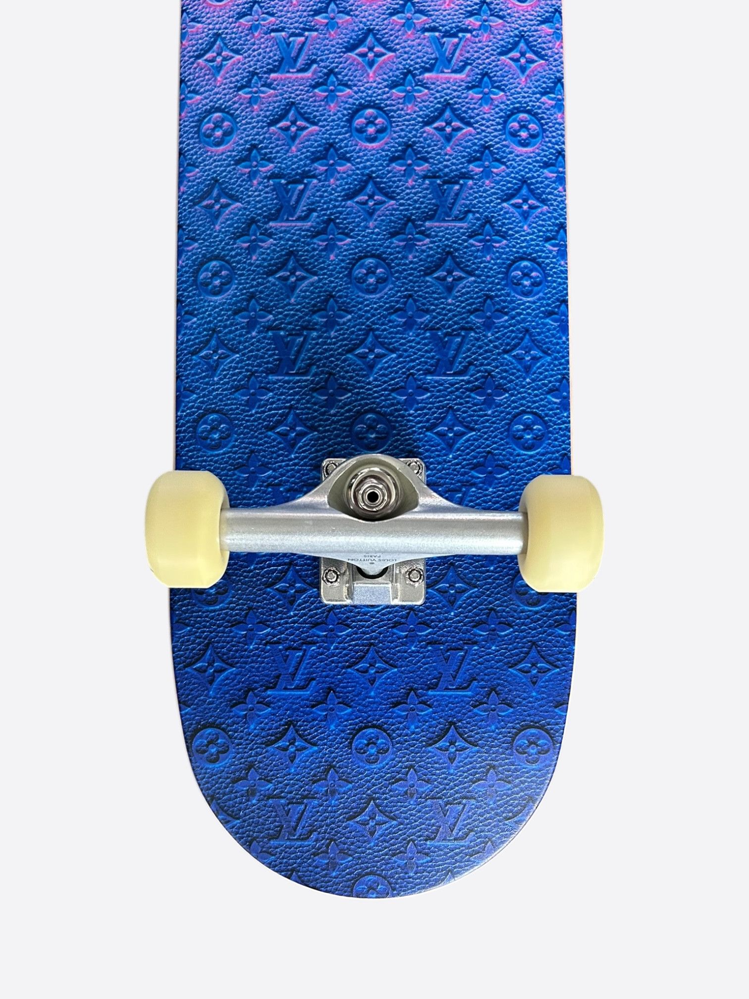 Louis Vuitton Louis Vuitton Pink & Blue Illusion Monogram Skateboard Size ONE SIZE - 3 Thumbnail