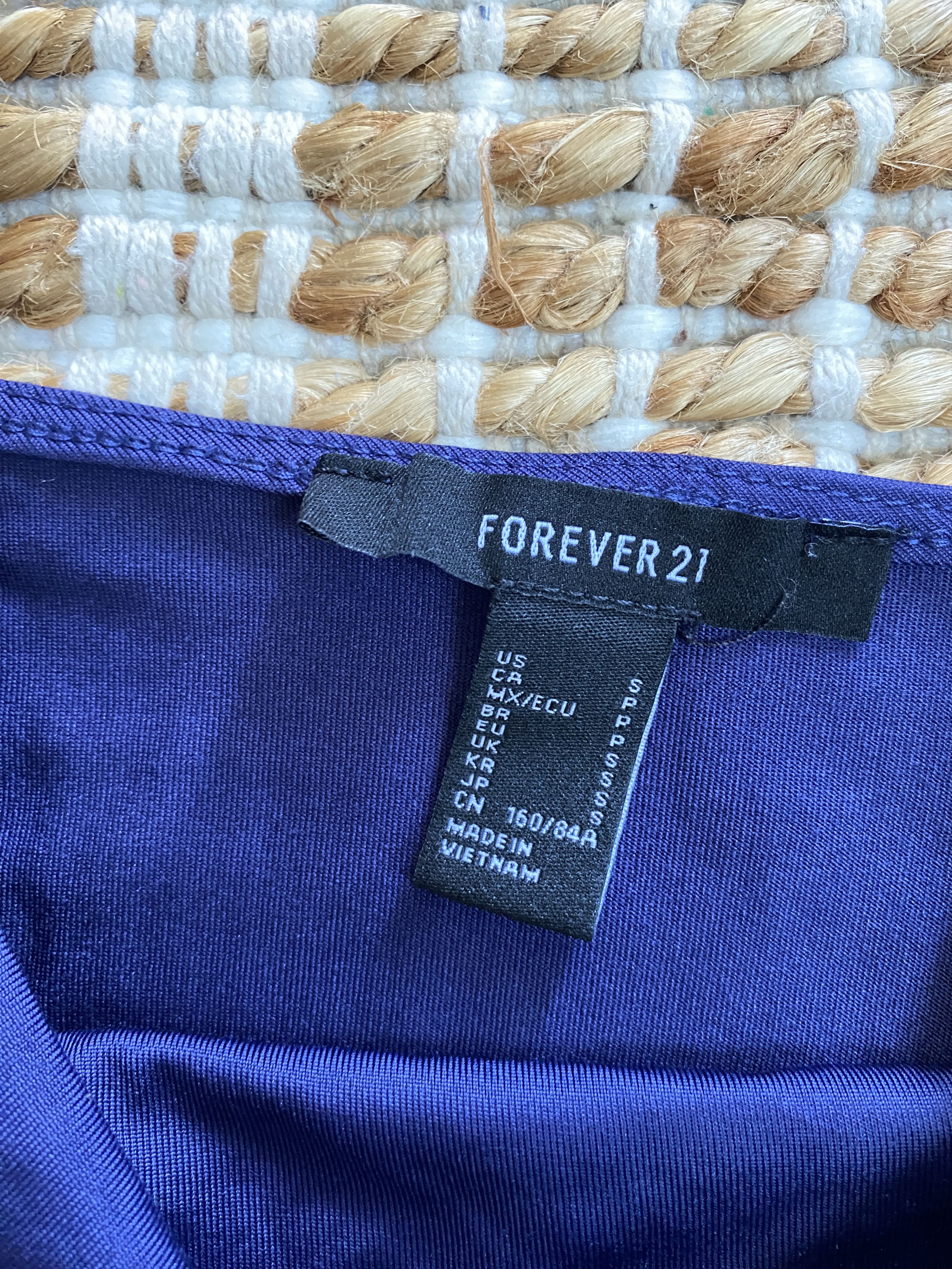 Forever 21 Forever 21 Royal Blue Bodysuit with Snap Closure Size S / US 4 / IT 40 - 6 Thumbnail