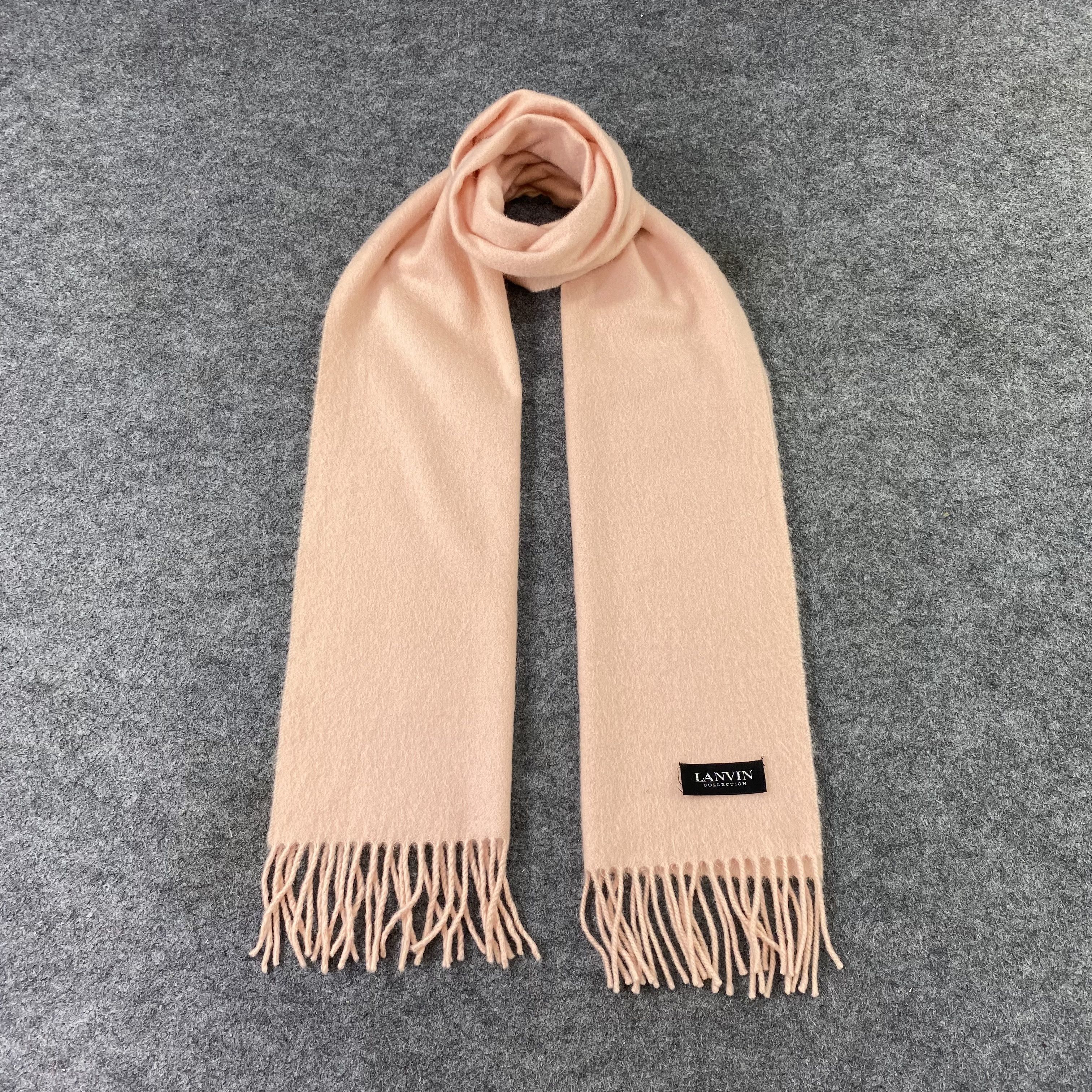 Lanvin Lanvin Muffler/ Scar / Neckwear -T1394 Size ONE SIZE - 1 Thumbnail