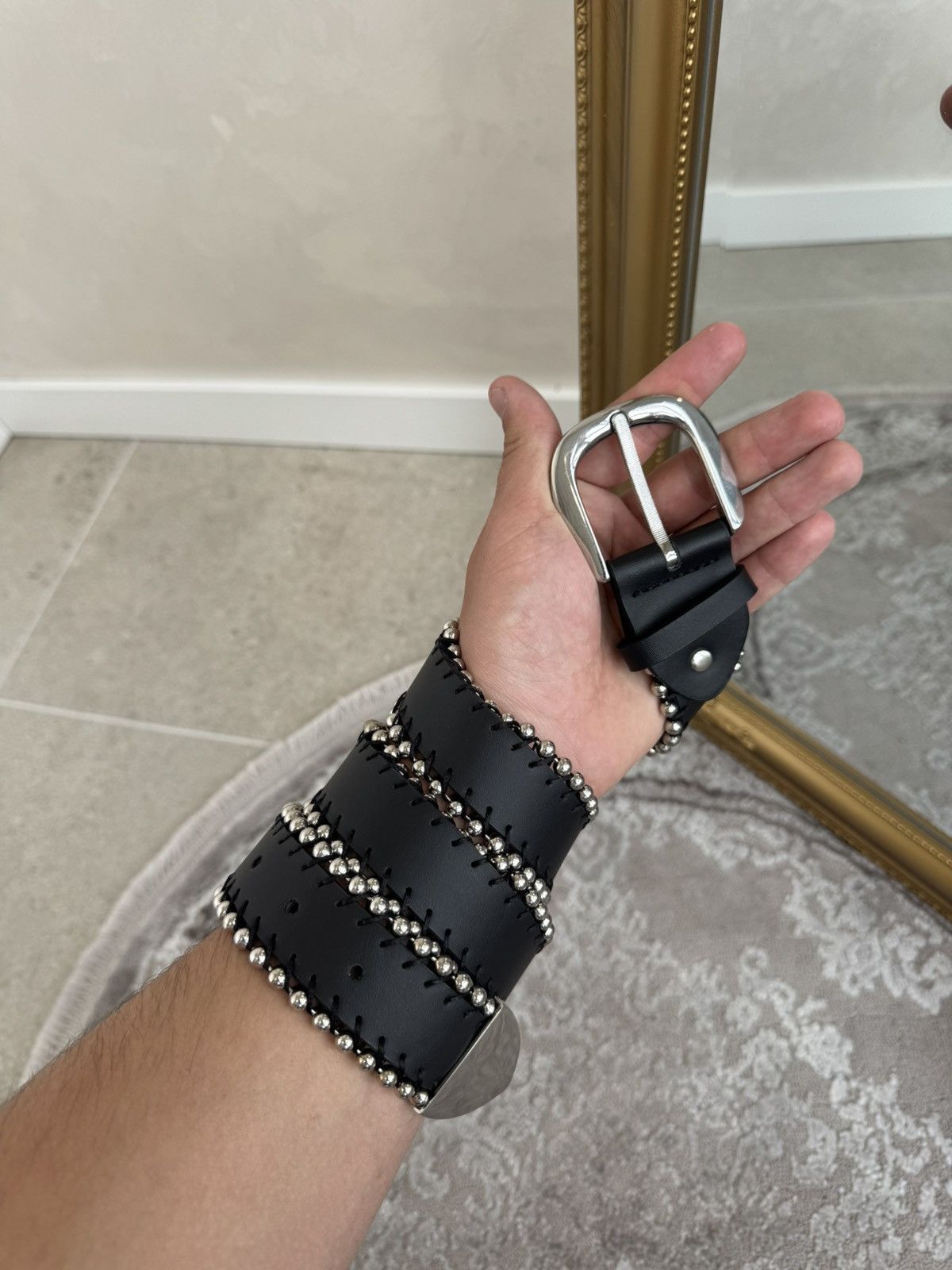 If Six Was Nine Number Nine Y2K JAPANESE BELT GOTH PUNK RAVE KANYE STYLE Size ONE SIZE - 1 Thumbnail