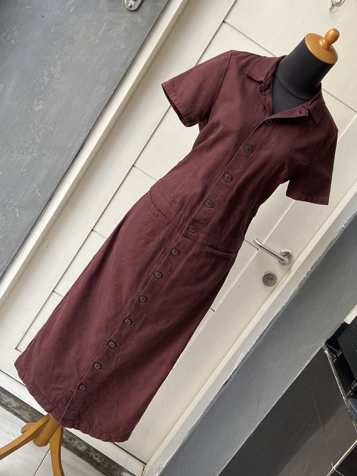 CABANE de ZUCCa × Issey Miyake × Zucca ZUCCA TRAVAIL Maxi Dress Size XS / US 0-2 / IT 36-38 - 17 Thumbnail