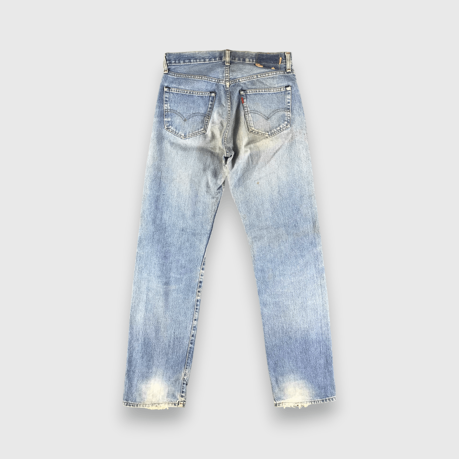 Levi's Vintage Levis 505 Jeans Medium Wash Denim -J2748 Size US 30 / EU 46 - 2 Thumbnail