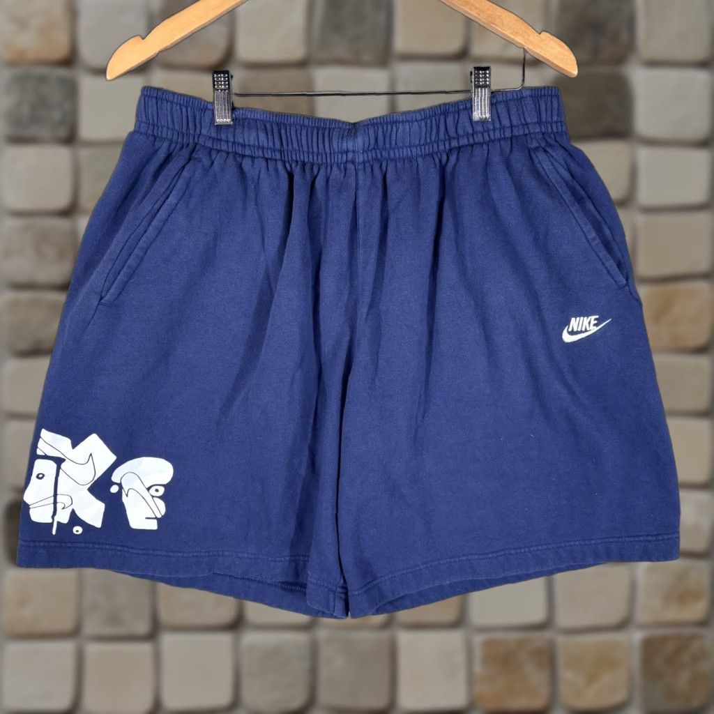 Nike Nike Men's Sportswear Club Fleece Shorts XL Standard Fit Navy DQ4659-410 Size US 36 / EU 52 - 1 Thumbnail