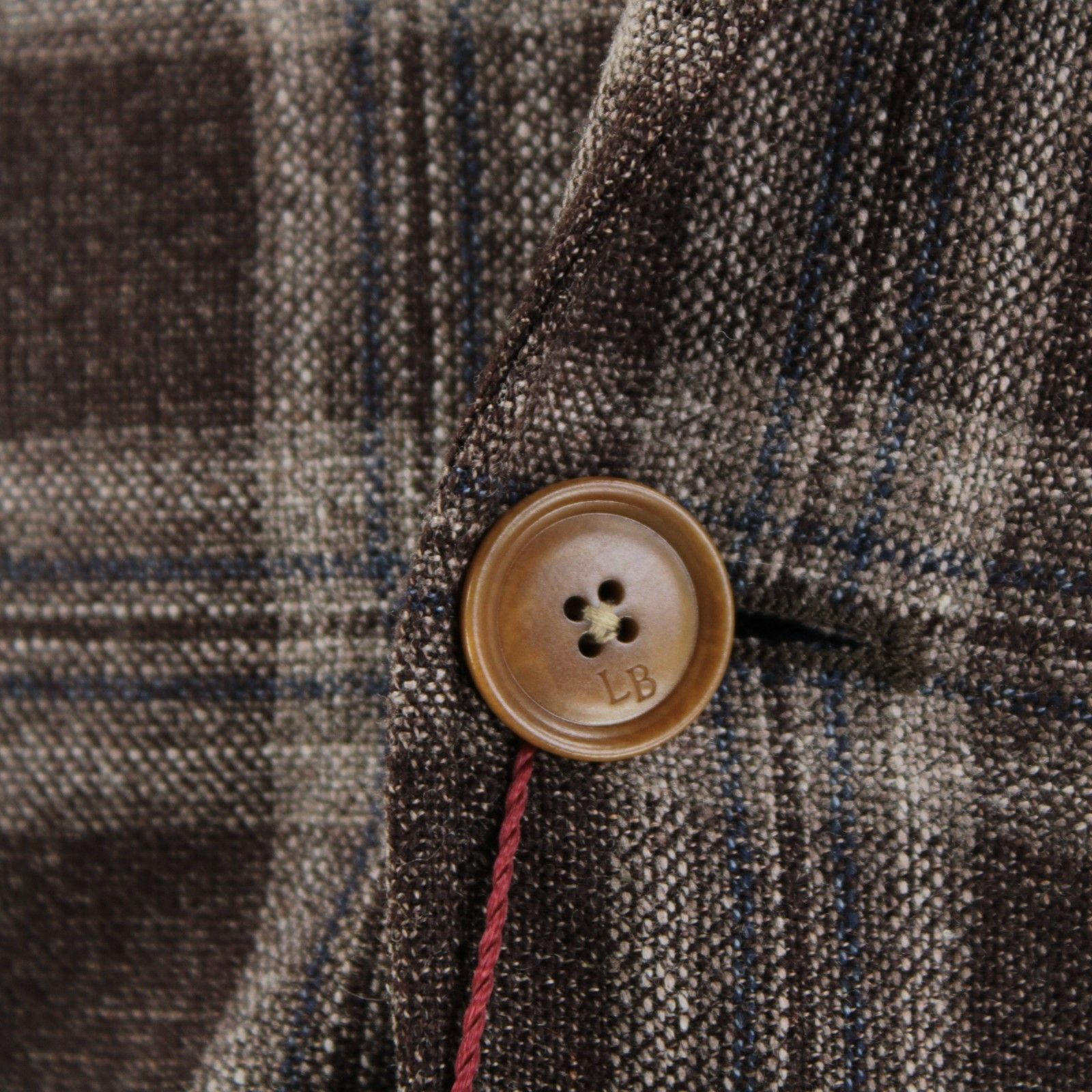Luciano Barbera Luciano Barbera Sport Coat Size 38 US in Brown Size 38R - 2 Thumbnail