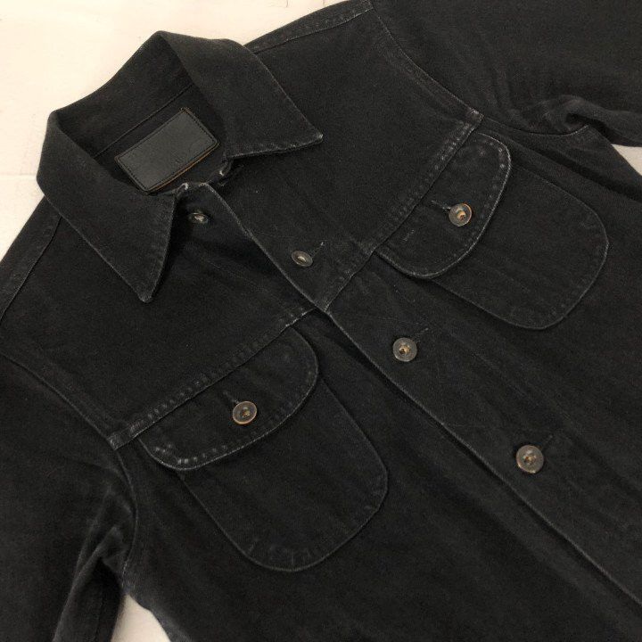 Taylor Stitch The Long Haul Black Denim Jacket Size US XS / EU 42 / 0 - 2 Thumbnail