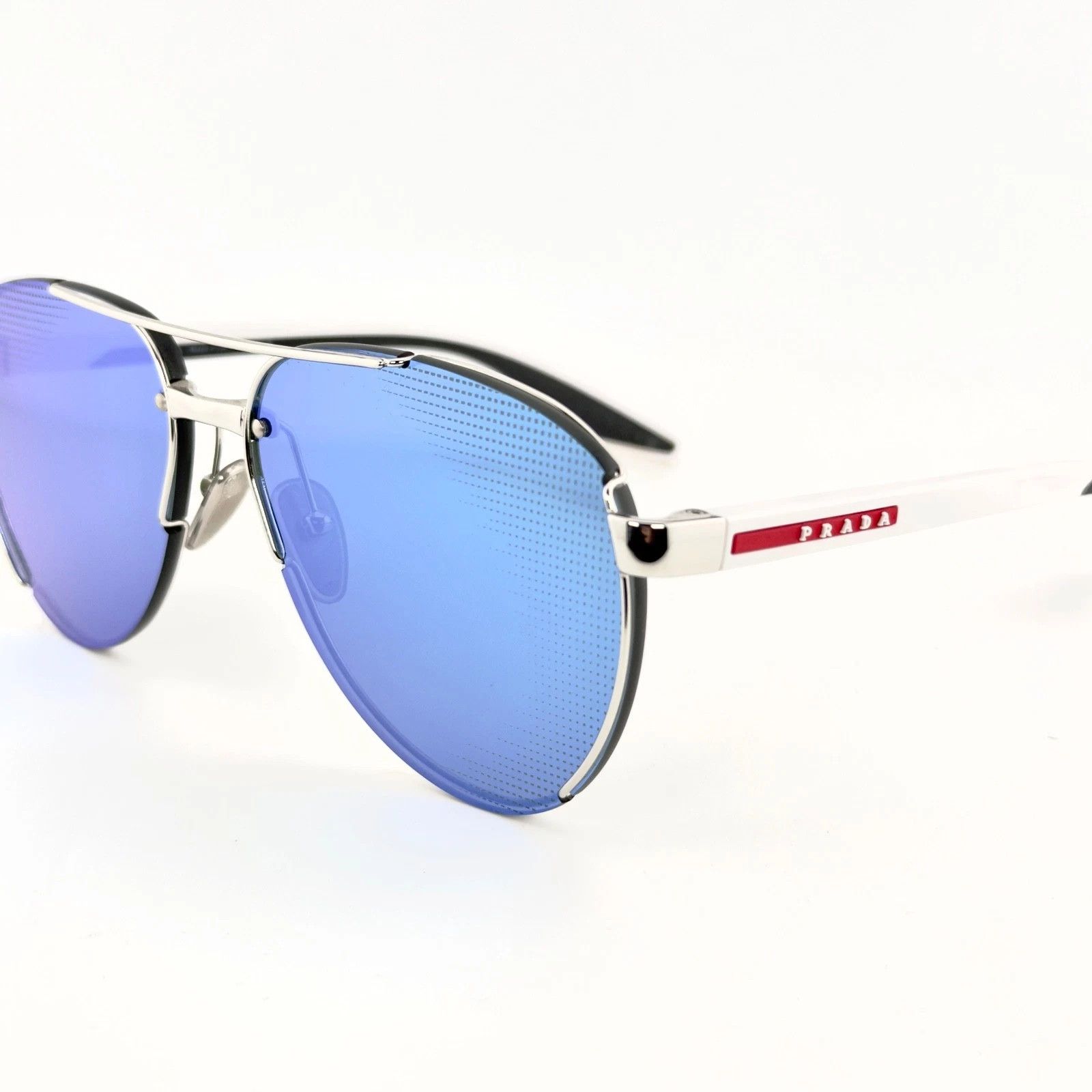Prada PRADA 51Y Linea Rossa Sport Active Sunglasses White PS51YS Size ONE SIZE - 6 Thumbnail