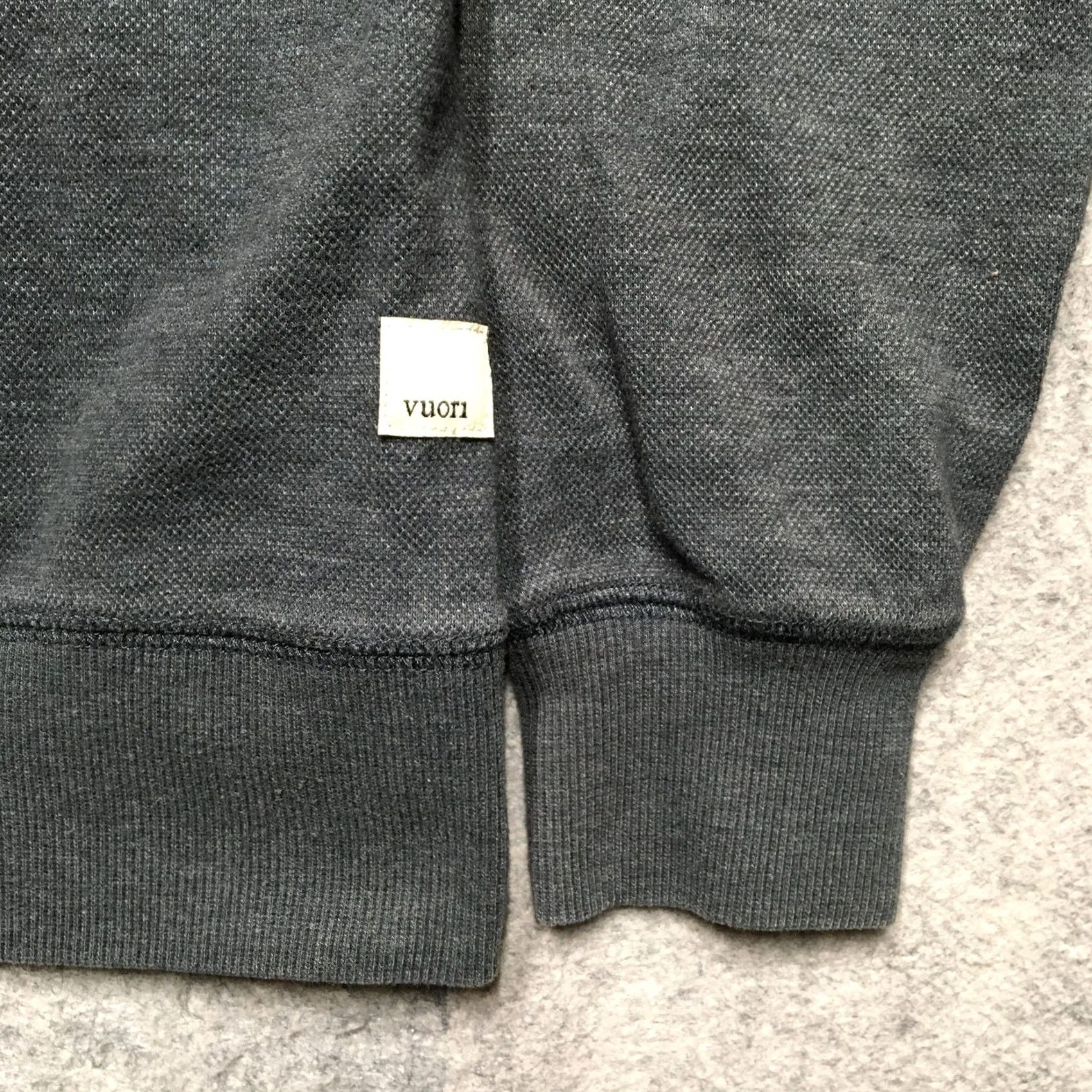 Vuori Vuori Sweatshirt Men Small Blue Crewneck Pullover Pockets Zipper Logo Regular Fit Winter Vintage: No Size US S / EU 44-46 / 1 - 2 Thumbnail