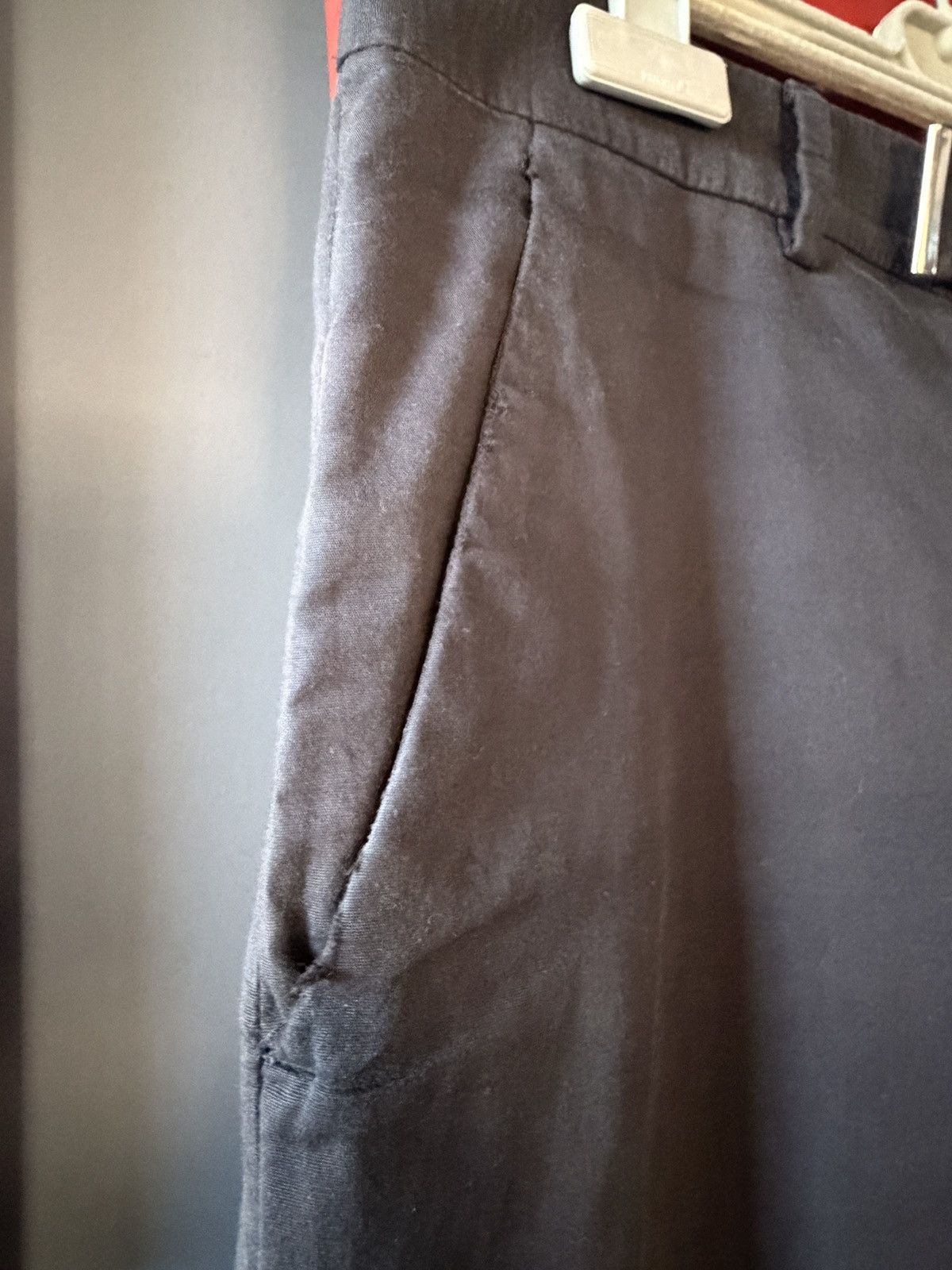 Helmut Lang Helmut Lang 1990s Archive navy Trousers Made in Italy Size US 31 - 7 Thumbnail