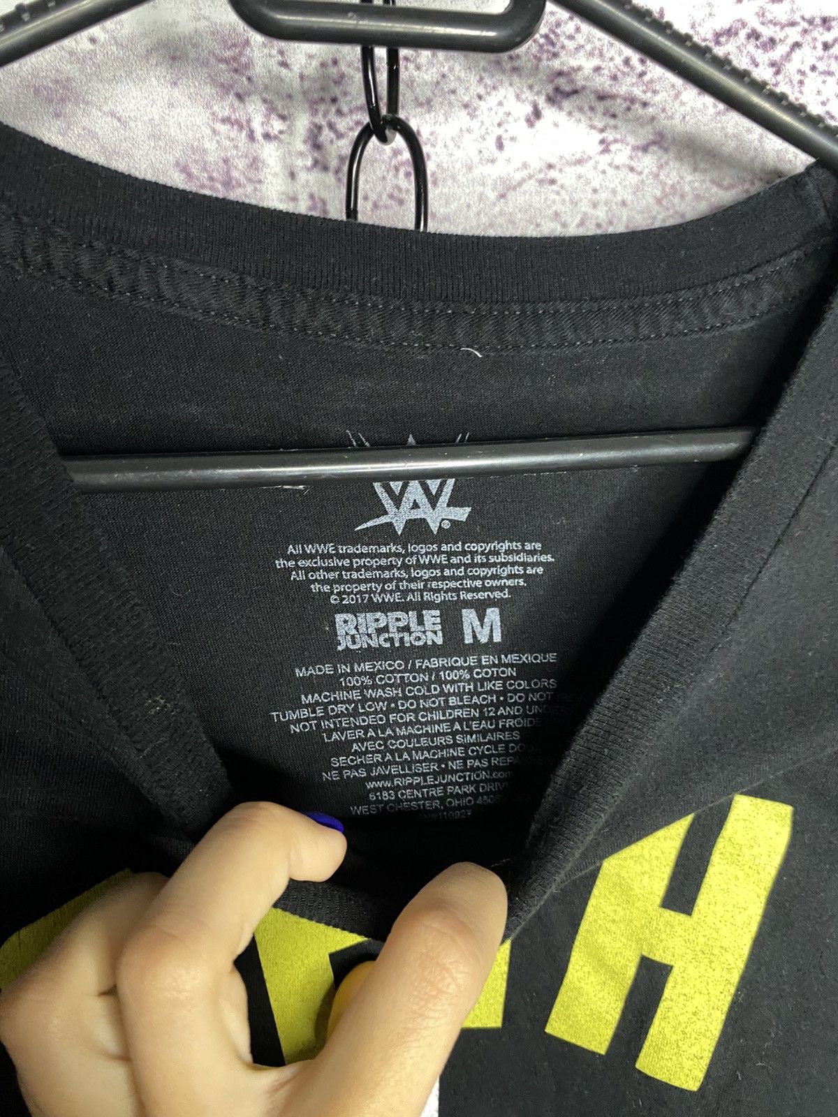 Band Tees Men's T-Shirt Seth Rollins WWE Redesign Reclaim Rebuild Size US M / EU 48-50 / 2 - 5 Thumbnail