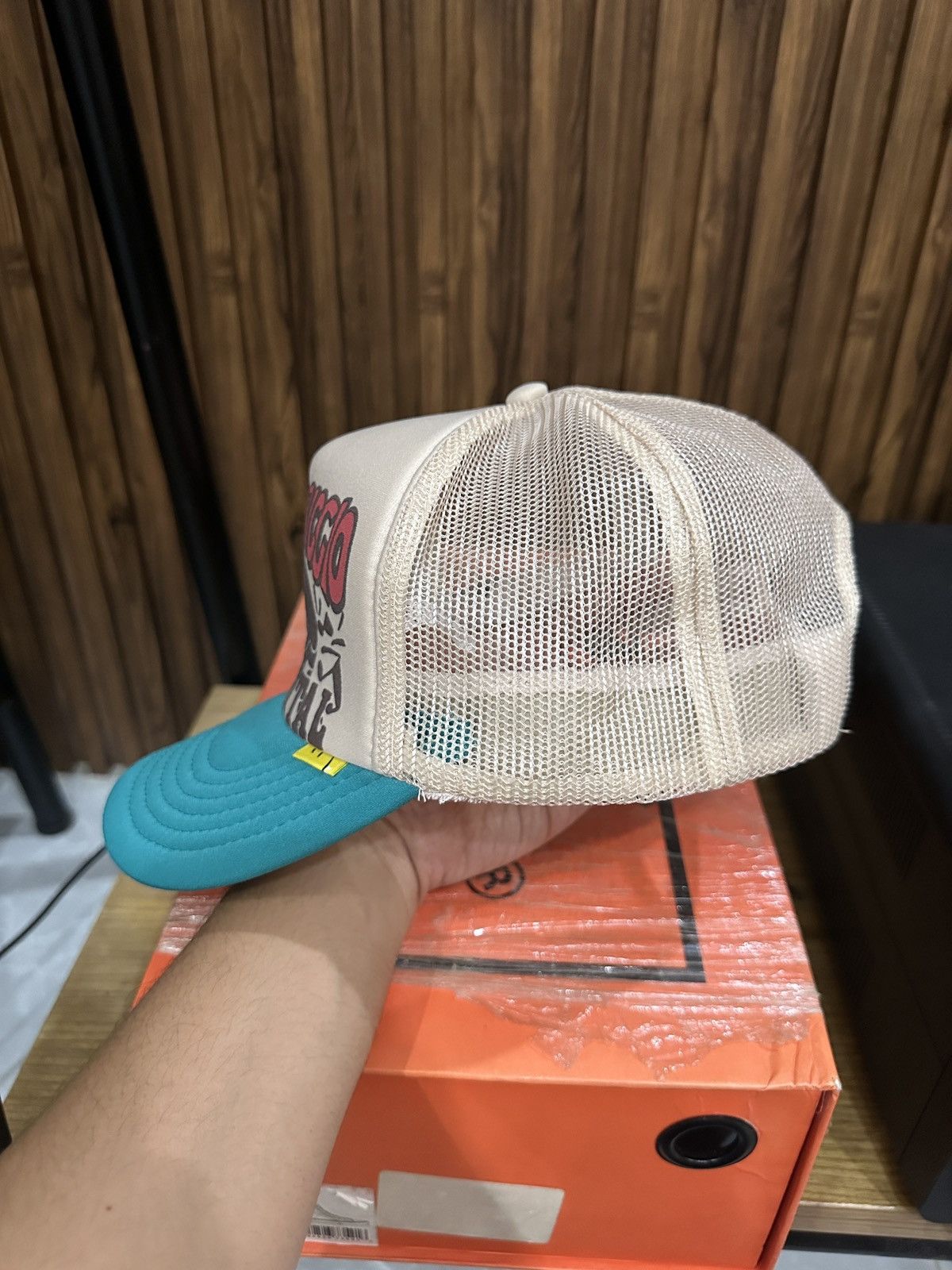 Kapital Kountry Kapital LifeKAPRiccio Trucker cap Size ONE SIZE - 3 Thumbnail