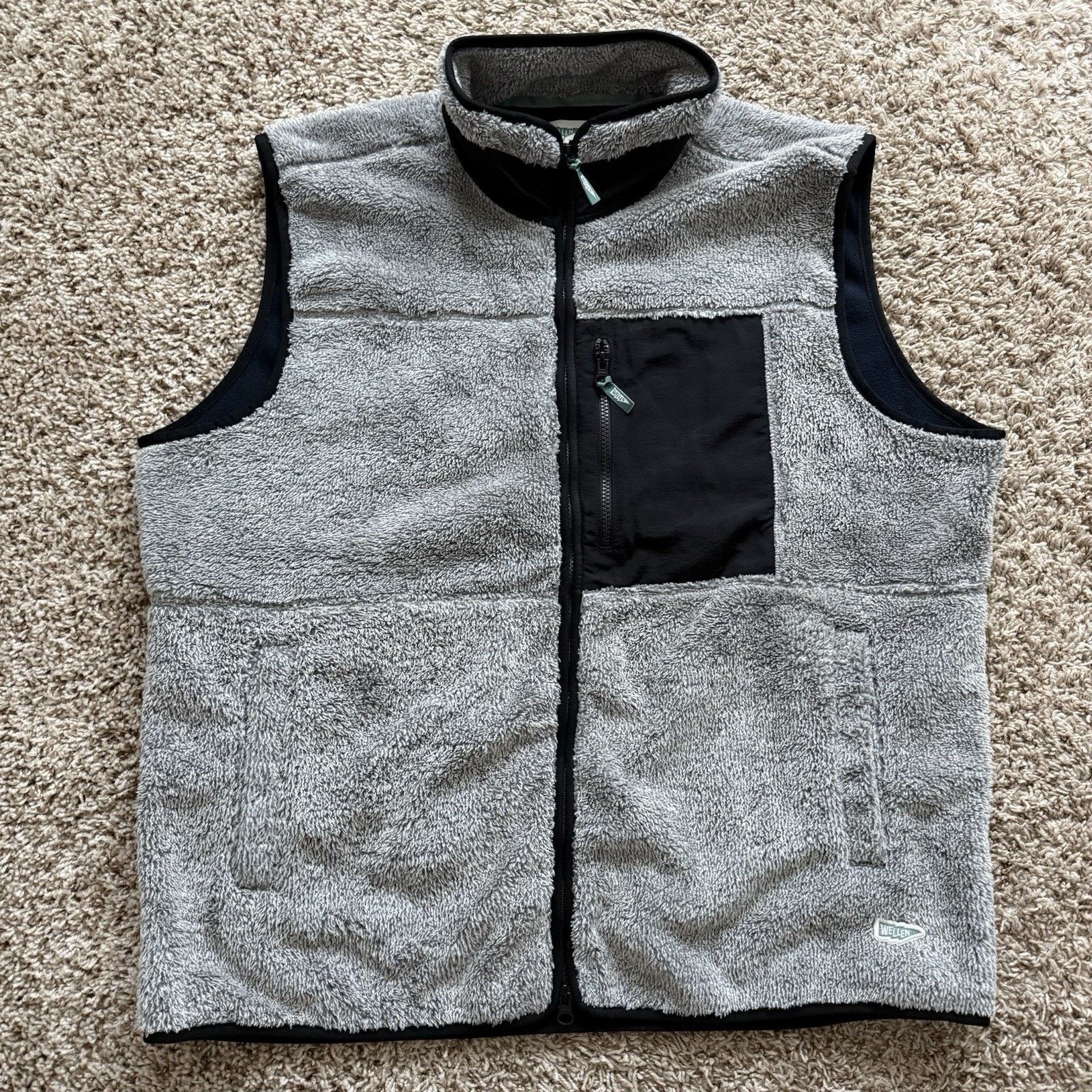 Wellen Surf Wellen Windsurf Fleece Vest Jacket Speckle Grey Size XXL Size US XXL / EU 58 / 5 - 1 Thumbnail
