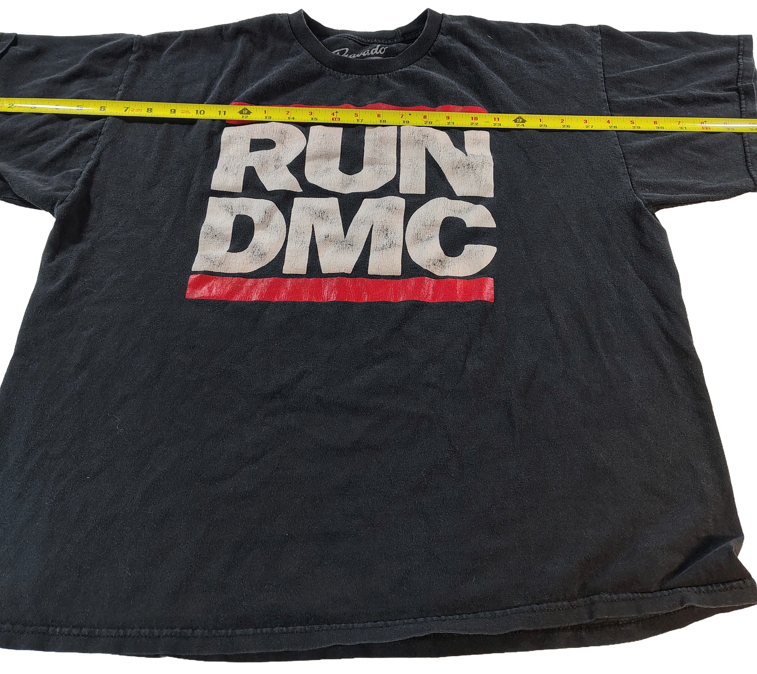 Bravado Men's XXL Black & Red Run DMC Graphic Band T-Shirt Size US XXL / EU 58 / 5 - 3 Thumbnail