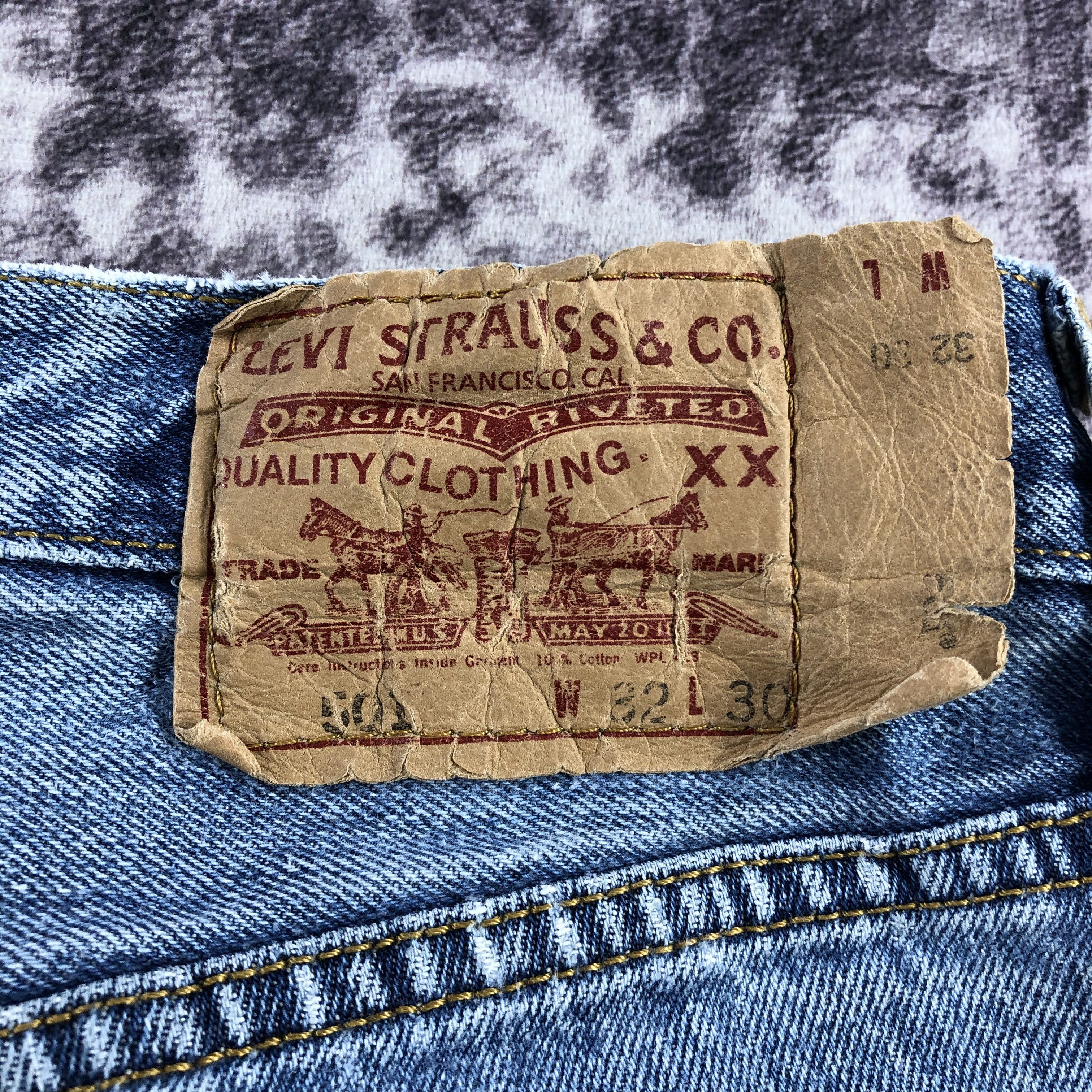 Levi's Vintage Levis 501 Jeans-JM2870 Size US 31 - 7 Thumbnail