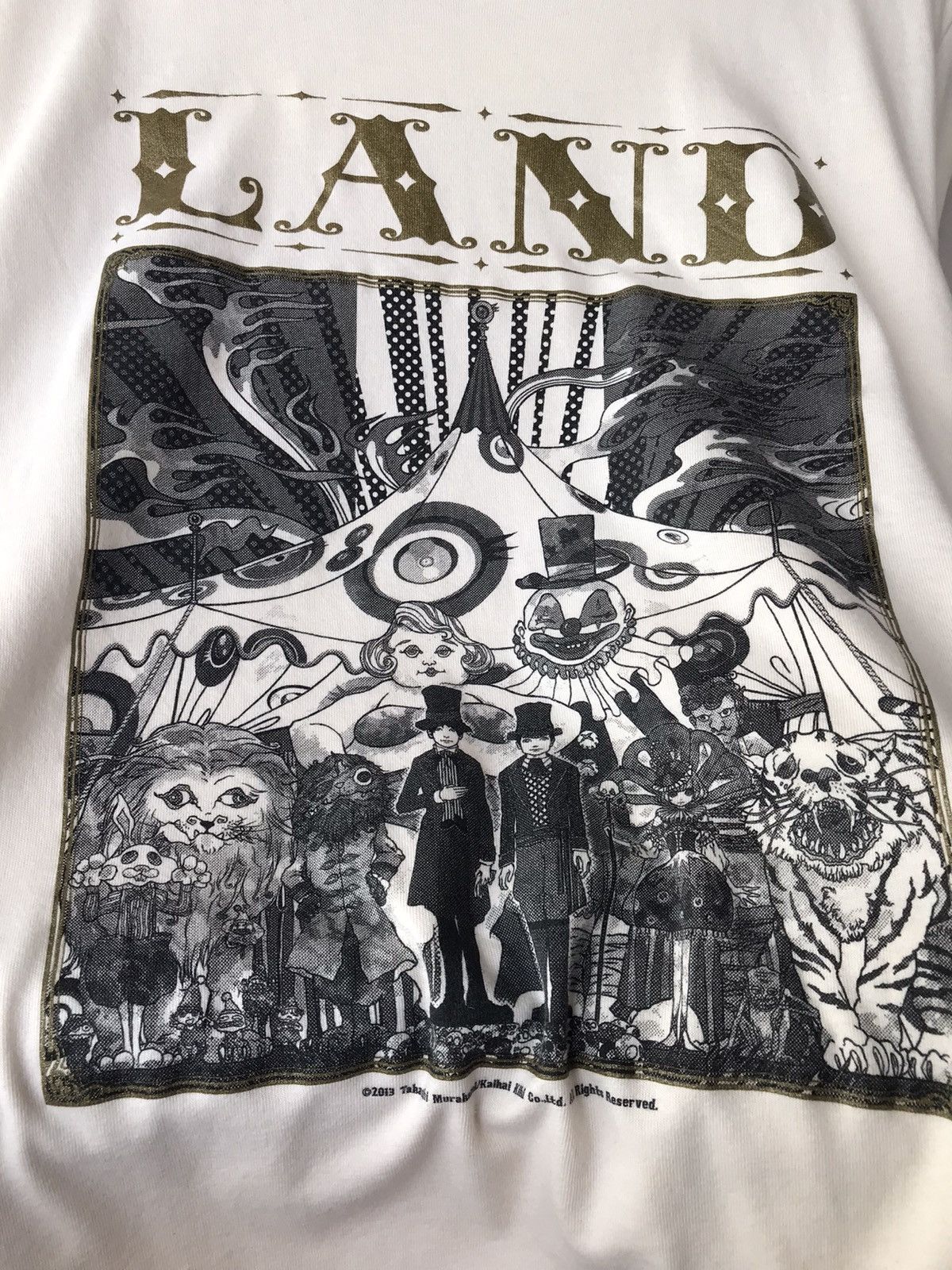 Takashi Murakami Land Takashi Murakami Kaihai Kihi Tee Size US L / EU 52-54 / 3 - 5 Thumbnail