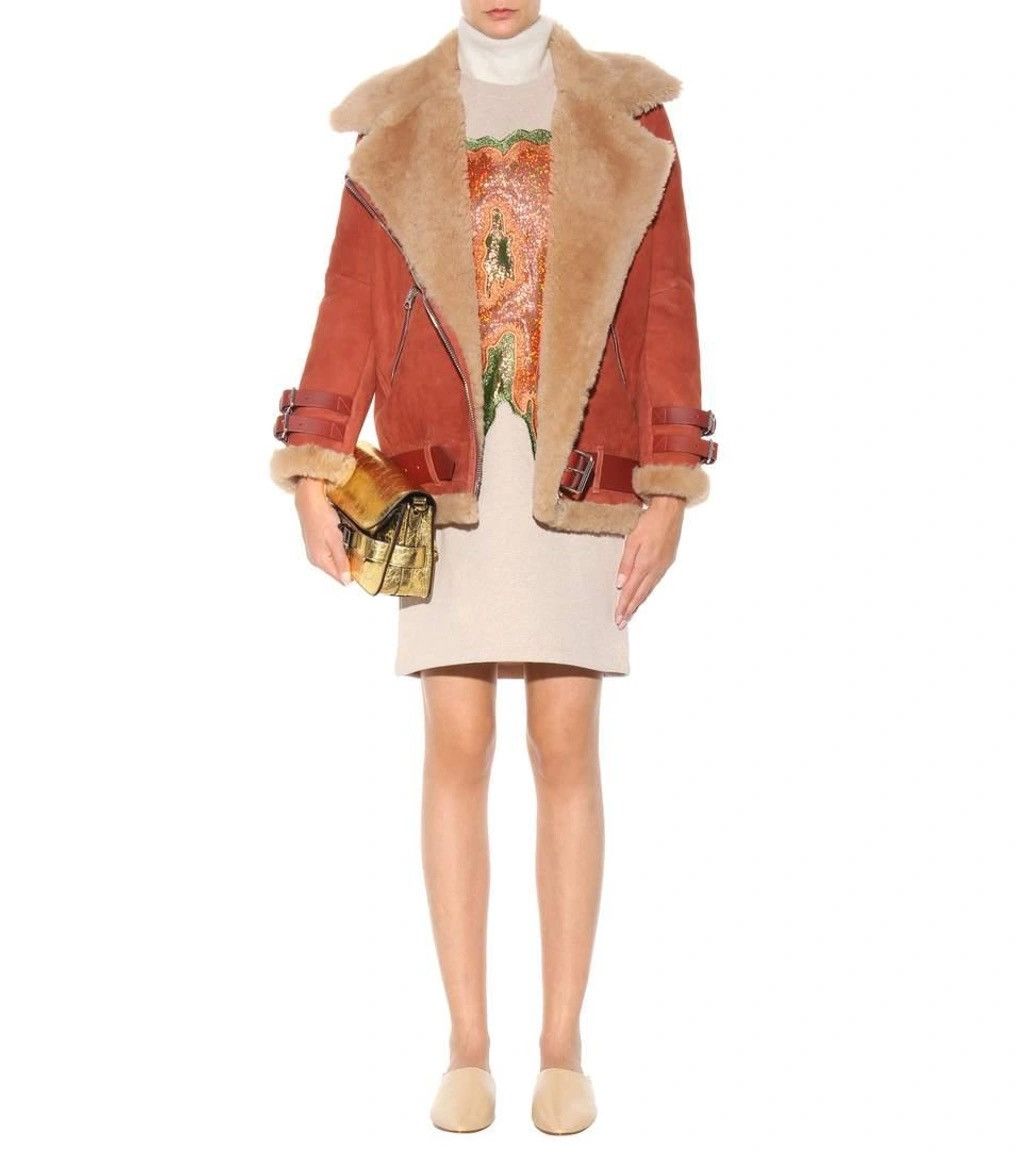 Acne Studios Acne Studios “Katja A Lurex” Appliqué Fleece Lined DressAW16 Size XXS / US 00 / IT 34 - 5 Thumbnail