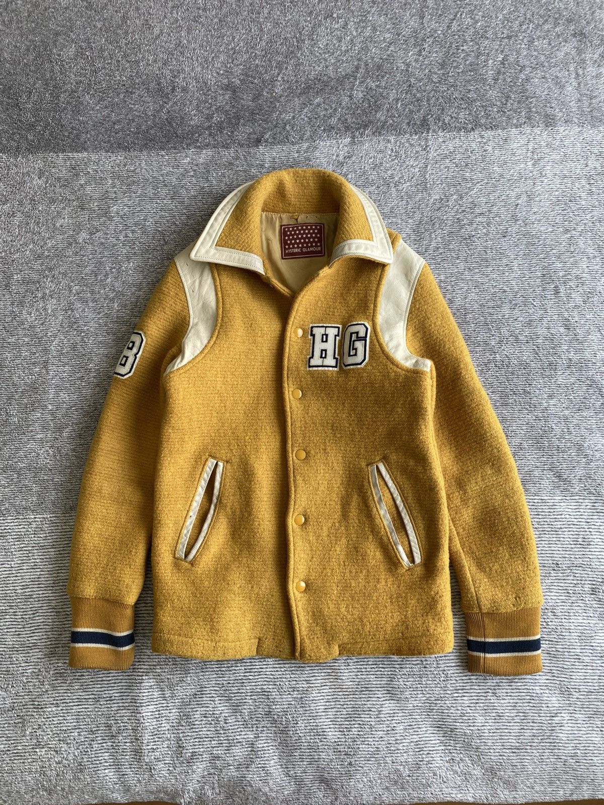 Hysteric Glamour Vintage 90s Heavy Hysteric Glamour Varsity Jacket Size US S / EU 44-46 / 1 - 2 Thumbnail