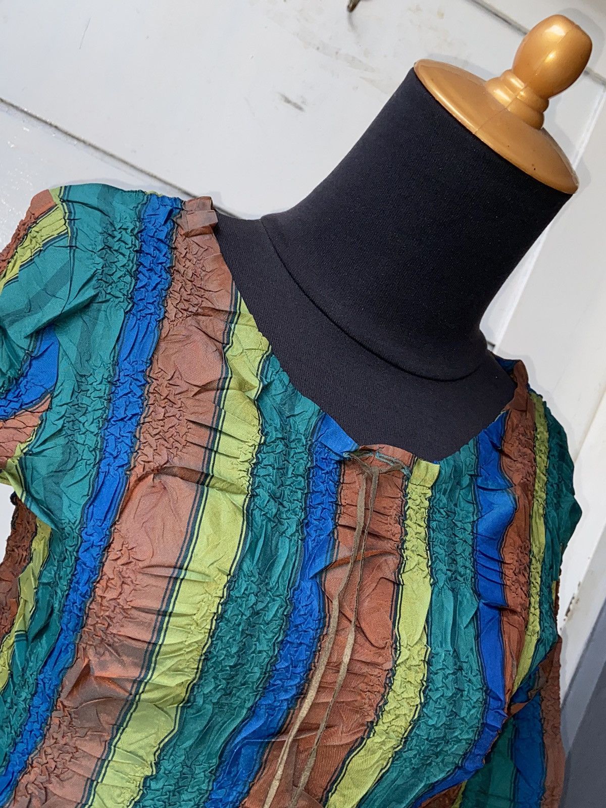 Designer PEPLUM By YOSHIKI HISHINUMA Blouse Size XS / US 0-2 / IT 36-38 - 13 Thumbnail