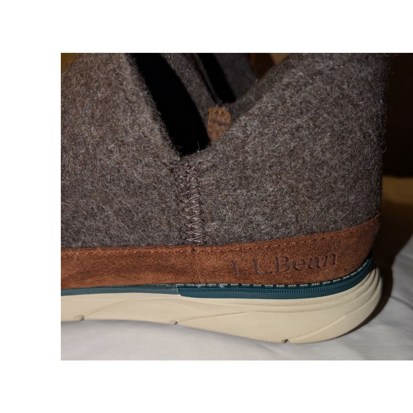 L.L. Bean L.L. Bean Downeast Wool slip on shoes Men's Size 9M Size US 9 / EU 42 - 5 Thumbnail