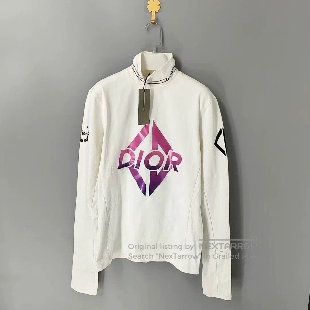 Dior Dior Alpine Stand Collar Knit Sweater. Size US M / EU 48-50 / 2 - 1 Thumbnail