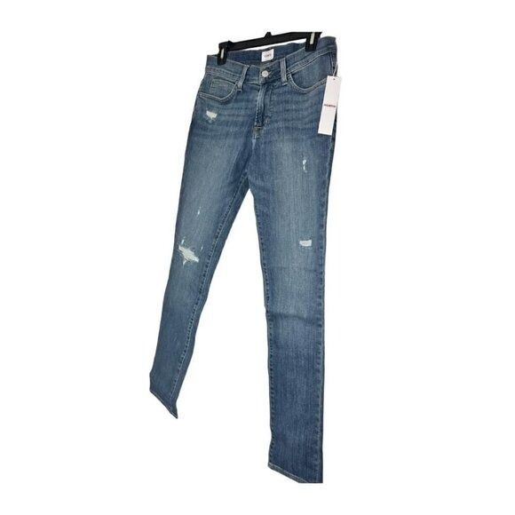 Hudson Hudson Mens Ace Med Wash Mid Rise Distressed Skinny Jeans Sz Size US 32 / EU 48 - 5 Thumbnail