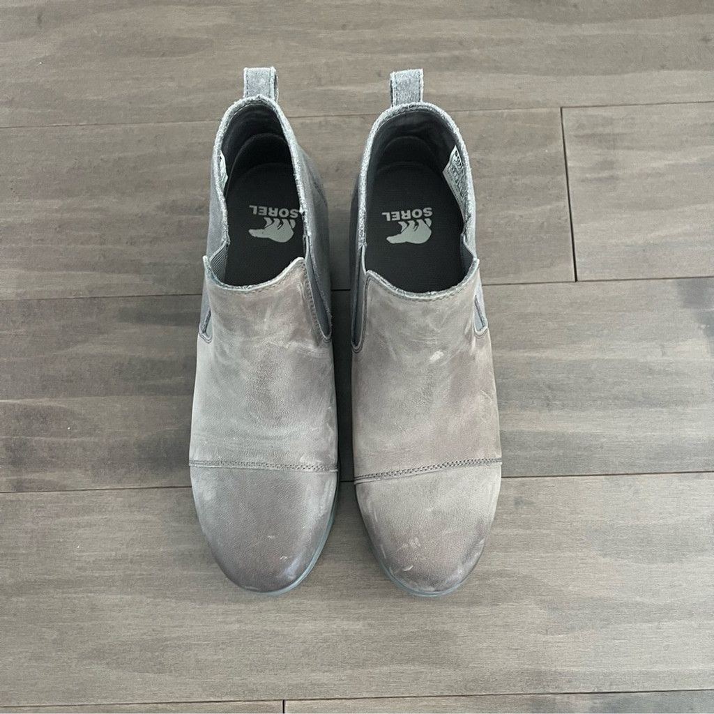 SOREL Sorel EVIE™ II WOMEN'S CHELSEA boots size 8.5 Quarry Grill Size US 8.5 / IT 38.5 - 8 Thumbnail