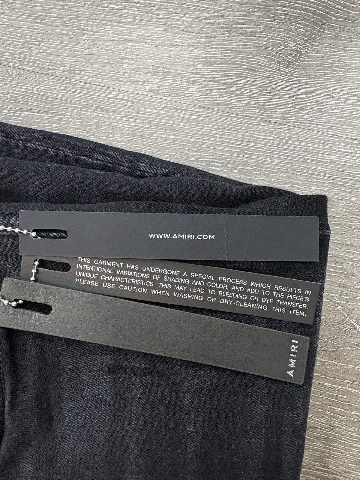 Amiri Amiri Core Applique Jeans “Aged Black” Size US 36 / EU 52 - 4 Thumbnail