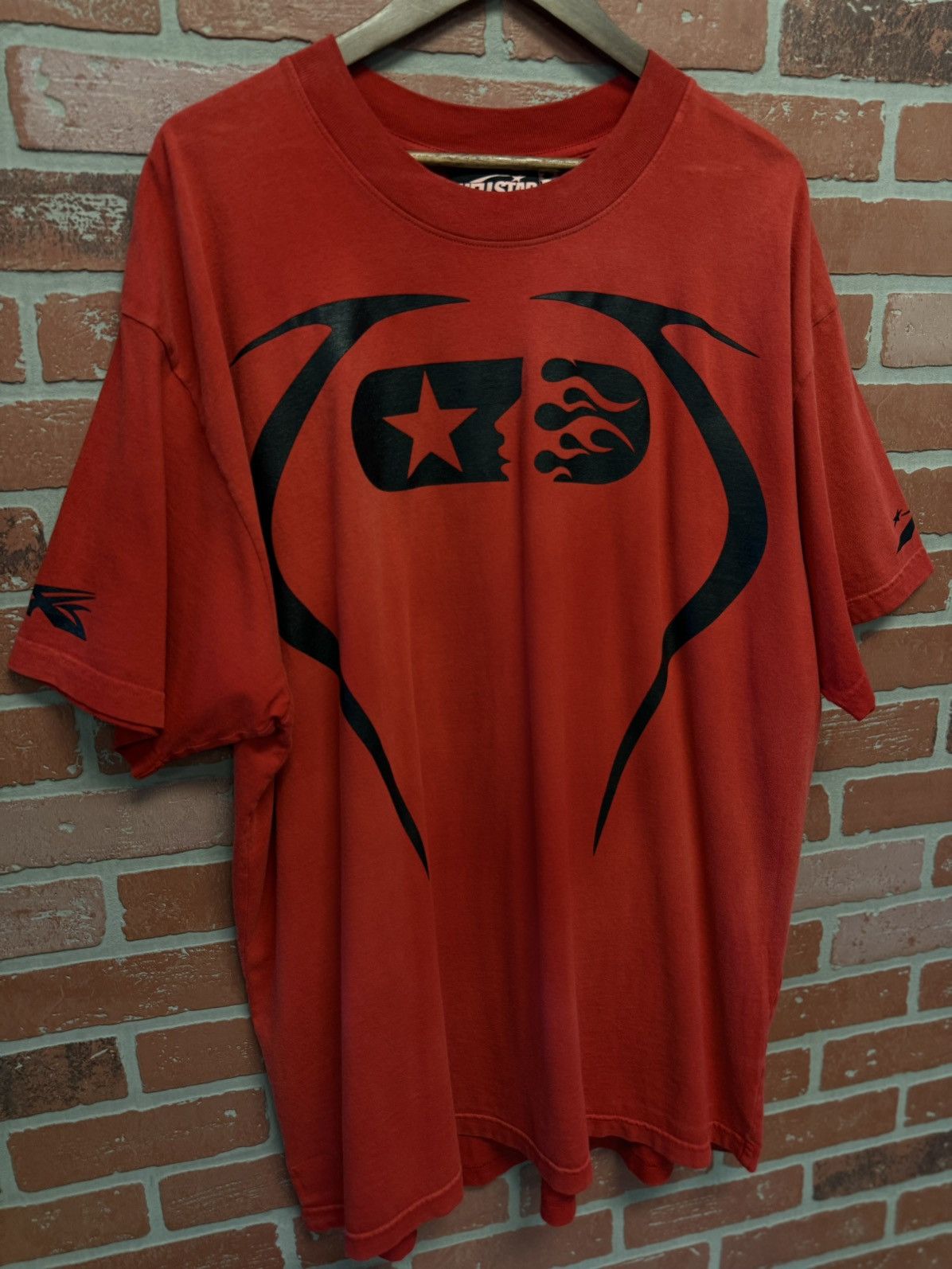 HELLSTAR Hellstar RED Sports Tee Shirt 100% Authentic Size XXL Size US XXL / EU 58 / 5 - 2 Thumbnail