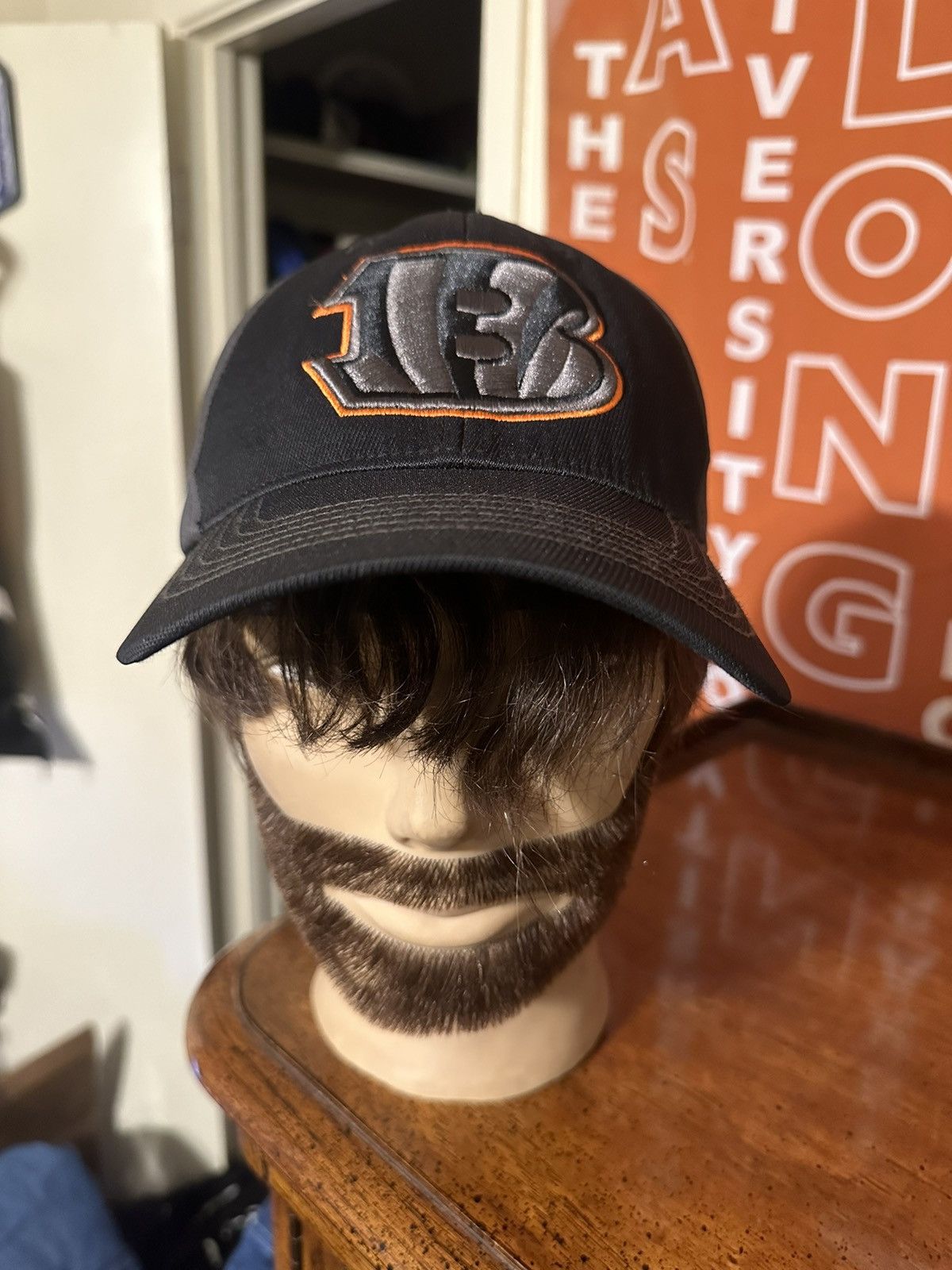 NFL × Vintage Vintage NFL cincinnati bengals “triple black” hat 00s Size ONE SIZE - 1 Thumbnail