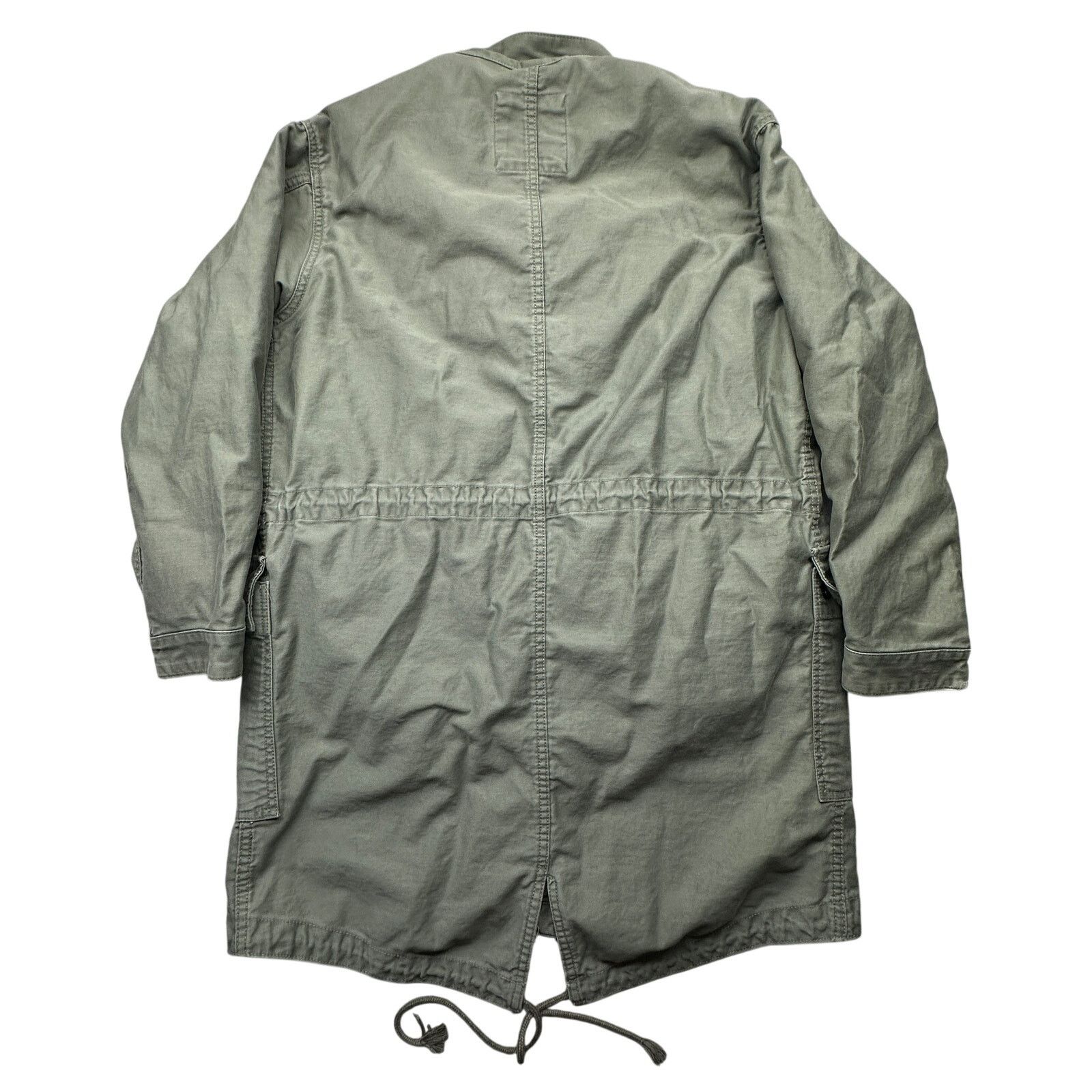 Gap GAP Parka Military Jacket Women Small Fishtail Utility Field Size S / US 4 / IT 40 - 2 Thumbnail